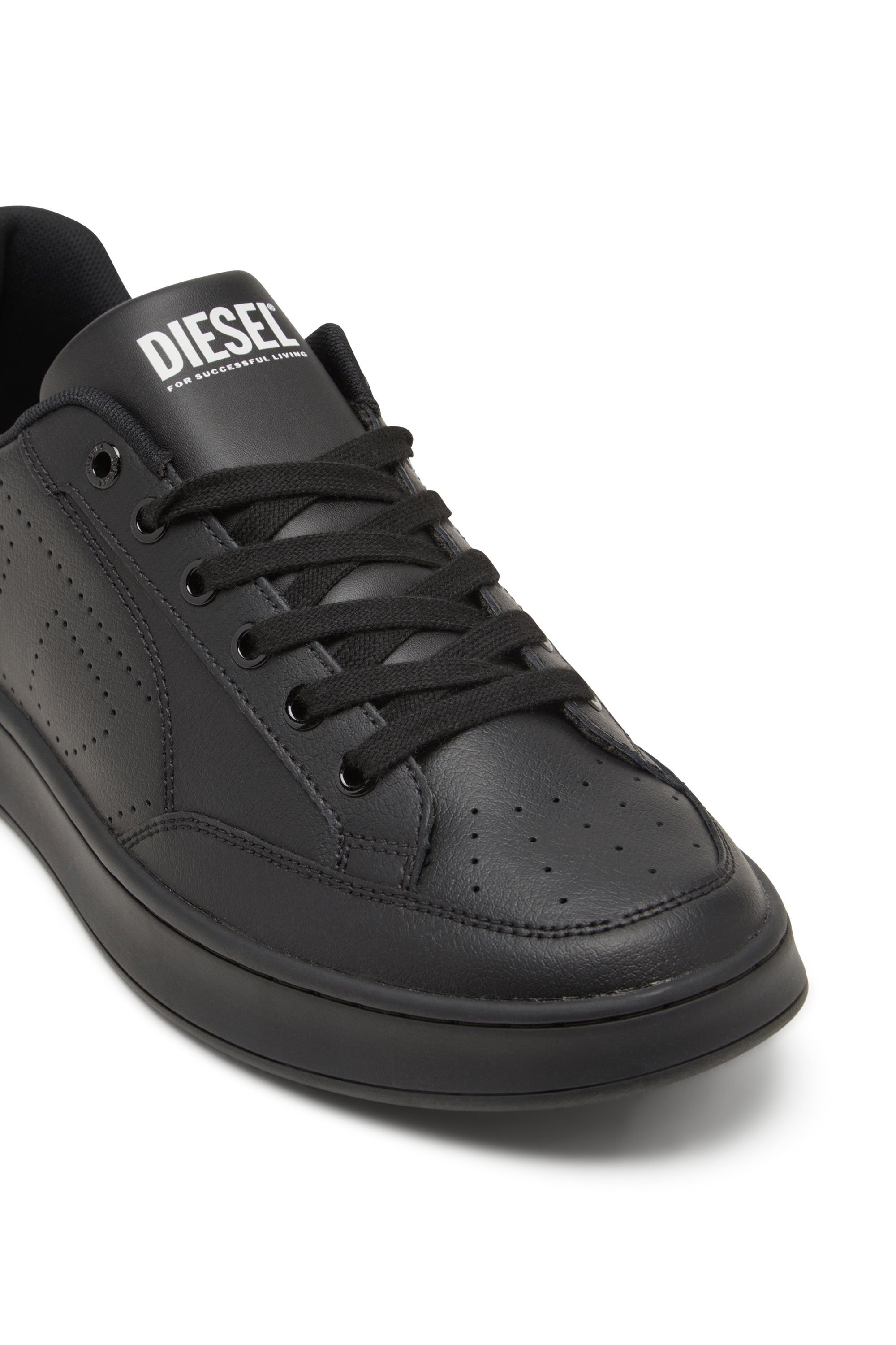 Diesel - S-DAKOTA LOW, Male's ローカットスニーカー in ブラック - 4