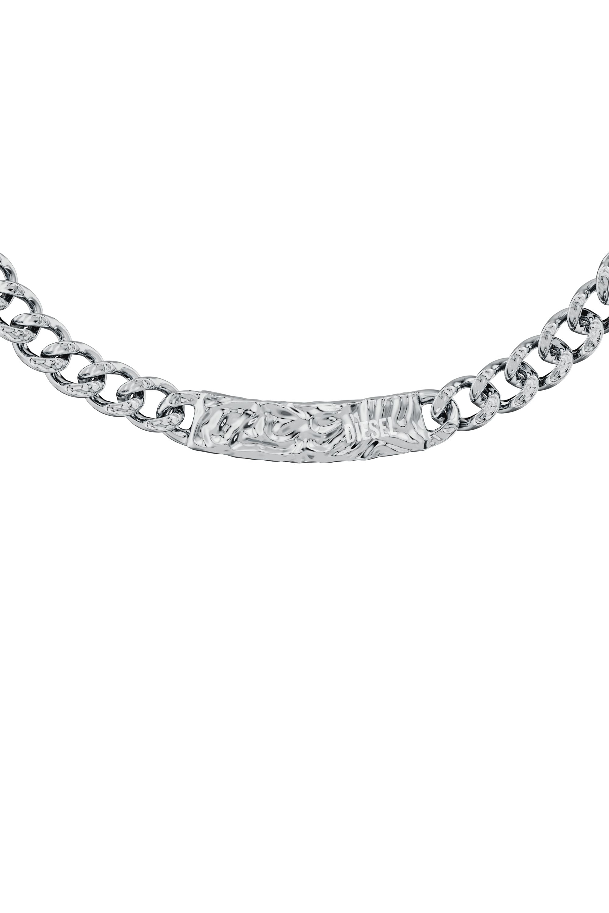 Diesel - DX1733040, Unisex's ネックレス in シルバー - 2