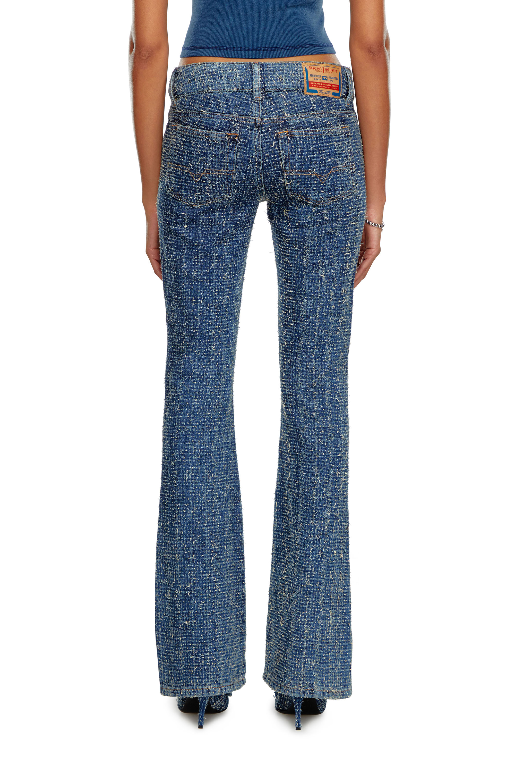 Diesel - Female's Bootcut Jeans D-Ebush 0PGAH, ミディアムブルー - 4