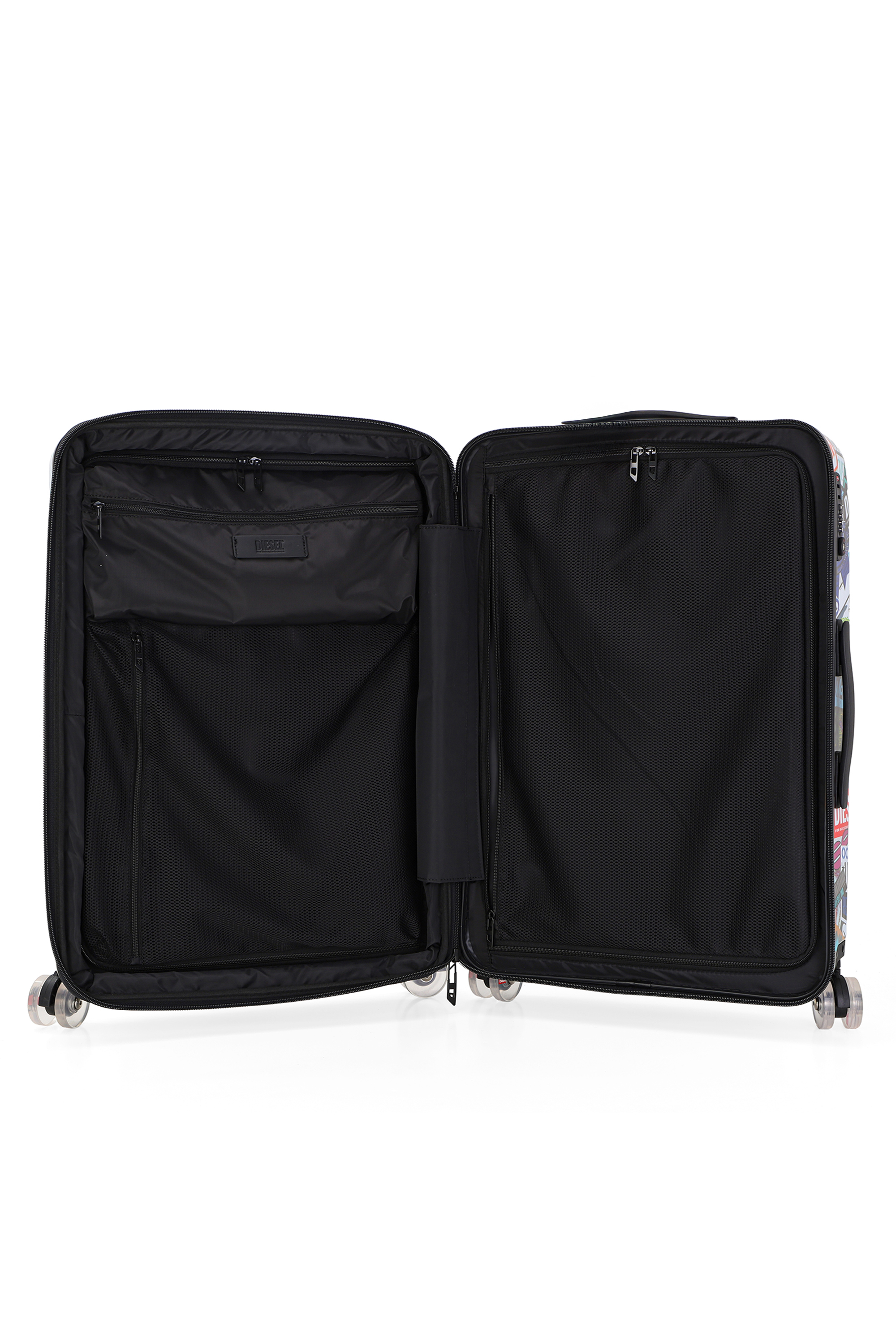 Diesel - DIESEL PC PRINTED TROLLEY-STICKERS- DSL0, Unisex's Sticker style suitcase size M in マルチカラー - 4