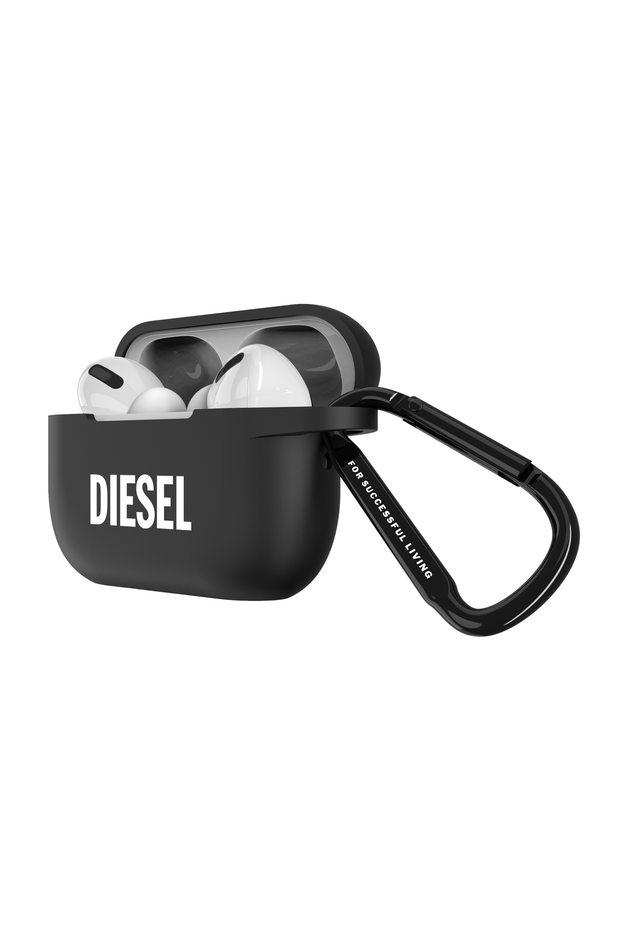 Diesel - 52955 AIRPOD CASE, Unisex's AirPods Pro / Pro 2 in ブラック - 3