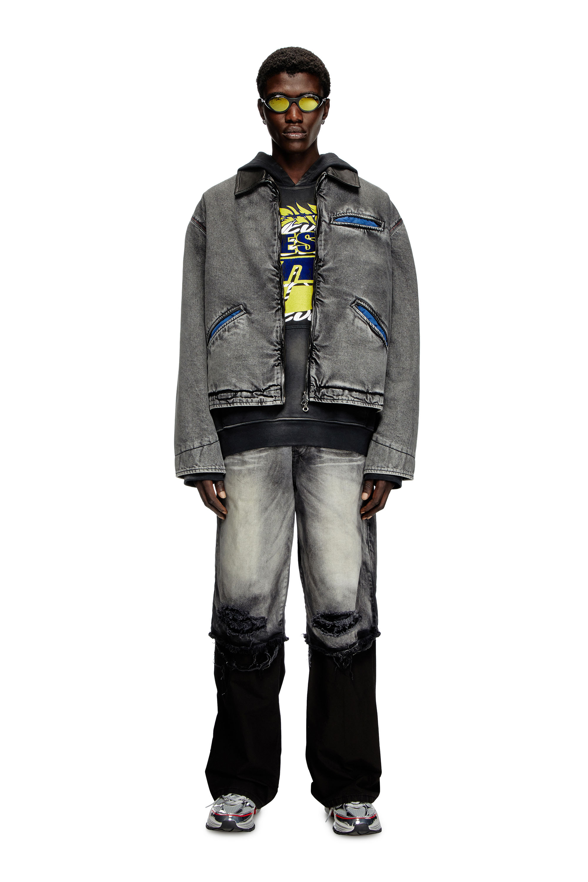 J-ALSTON ジャケット｜ブルー｜メンズ｜DIESEL