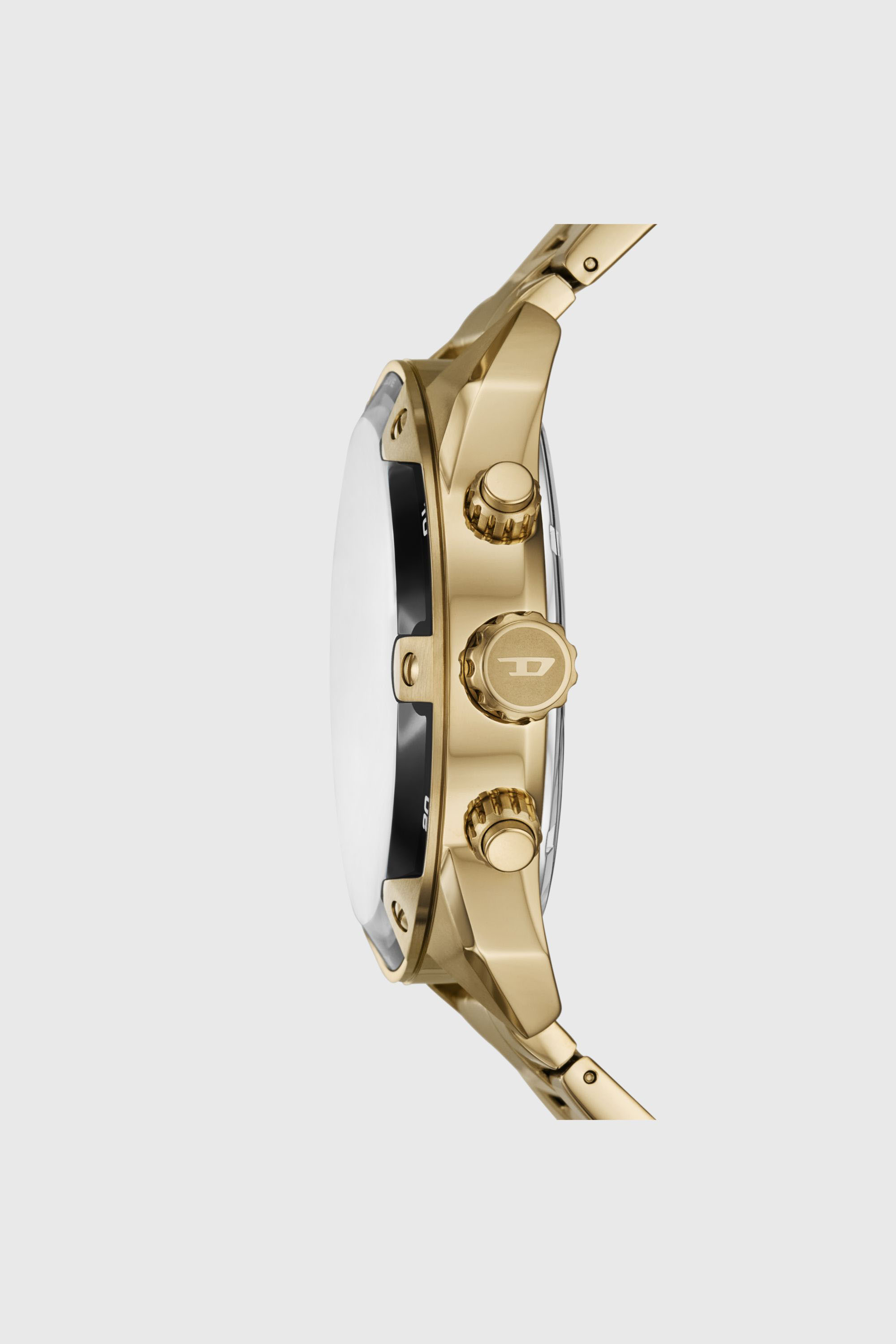 DZ4685 WATCH Spiked Stainless Steel Watch｜ゴールド｜メンズ｜DIESEL