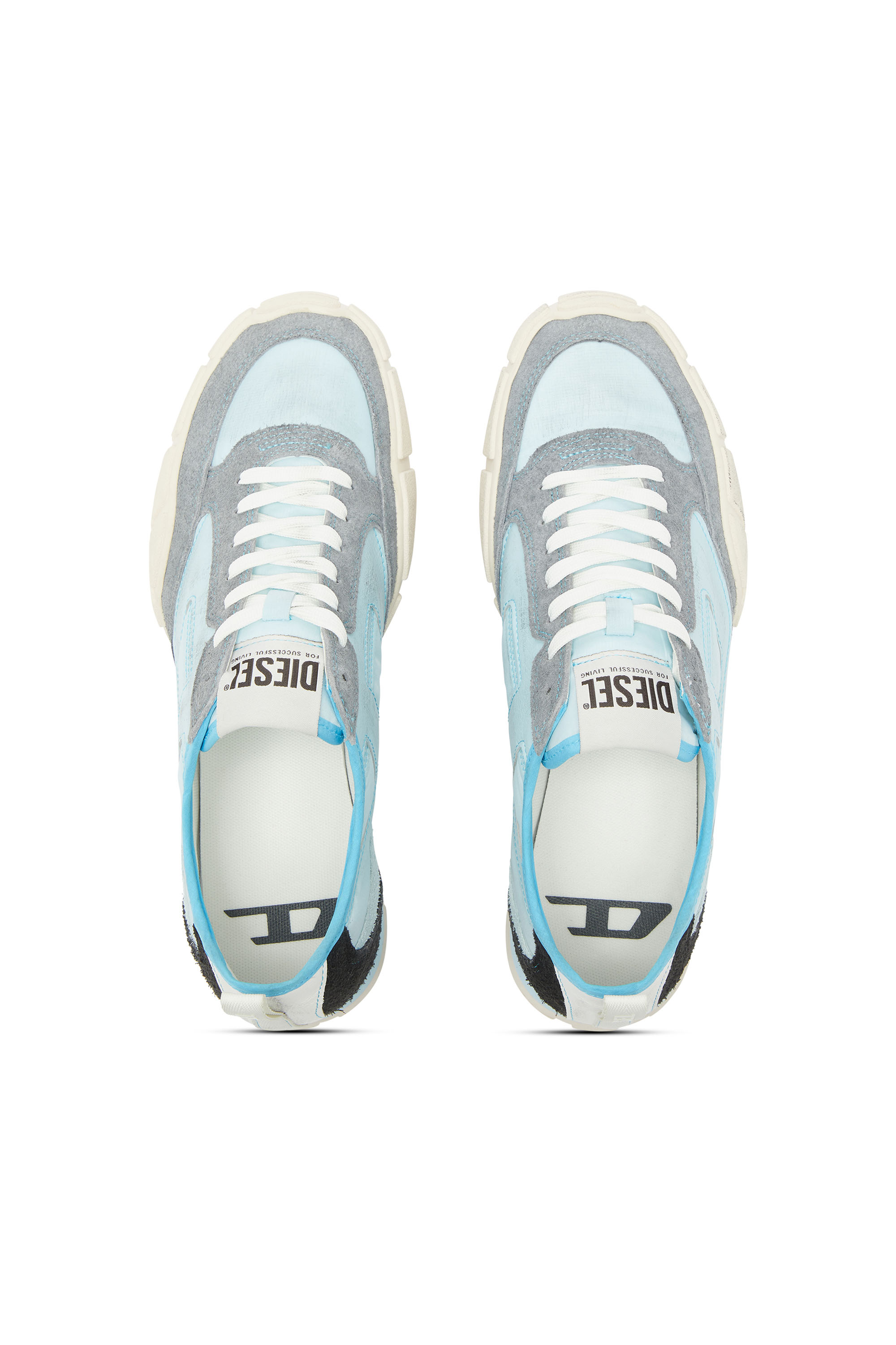 Diesel - S-PAGODHA LOW, Male's ローカットスニーカー in ライトブルー - 5
