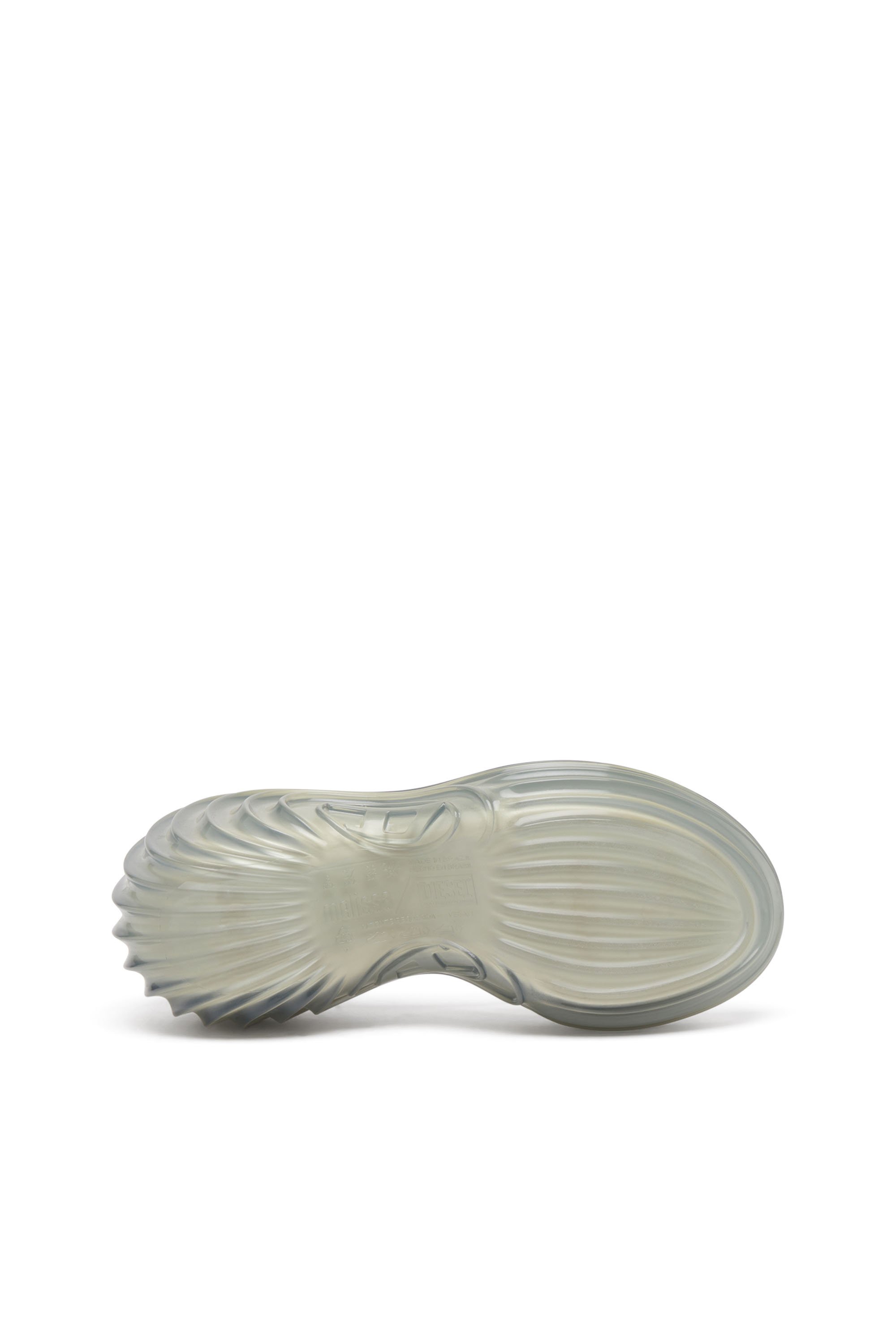 Diesel - MELISSA QUANTUM PLATFORM, Female's Platform mule in Melflex® in ライトグレー - 4