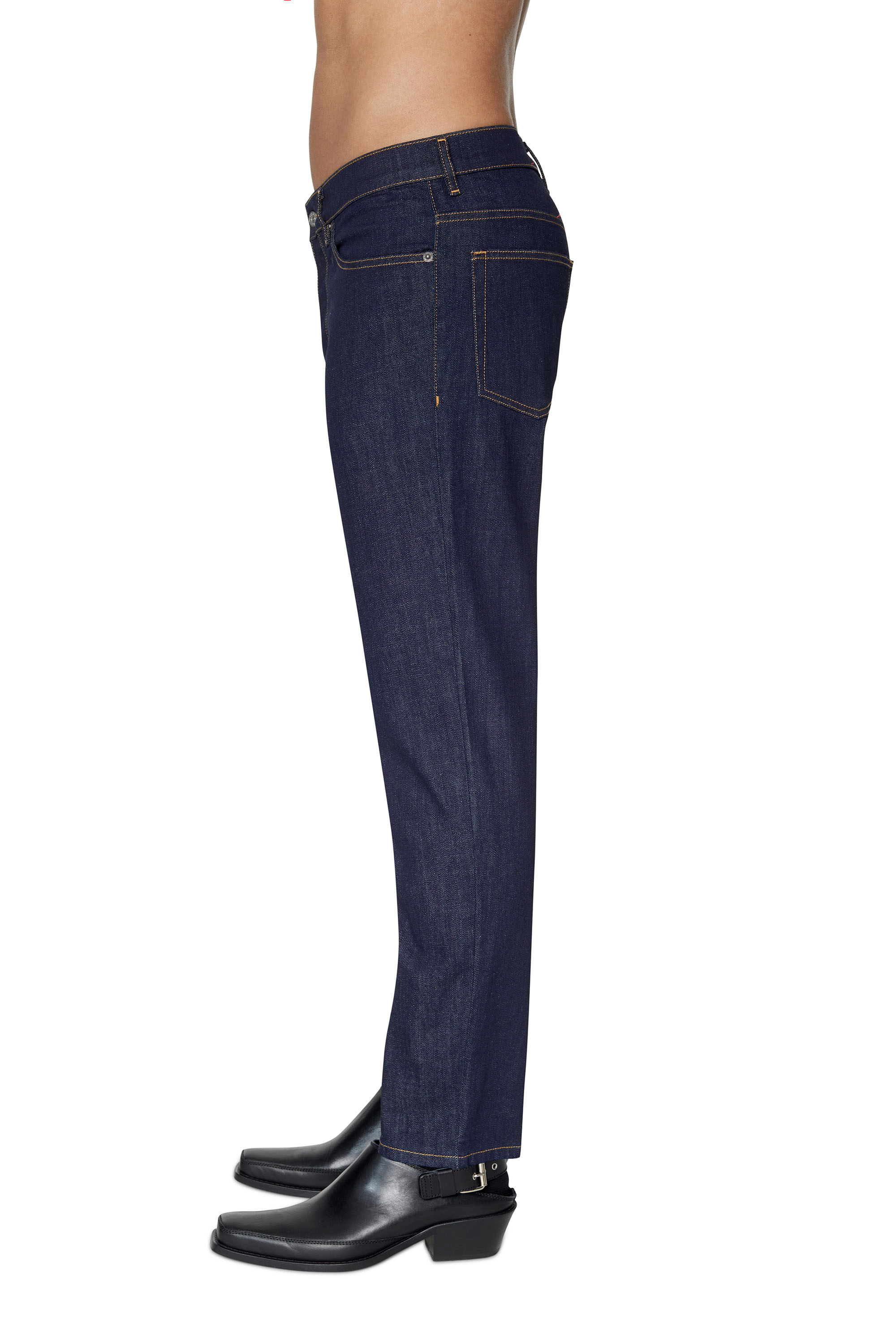 Diesel - 2005 D-FINING Z9B89 Tapered Jeans, ダークブルー - Image 3