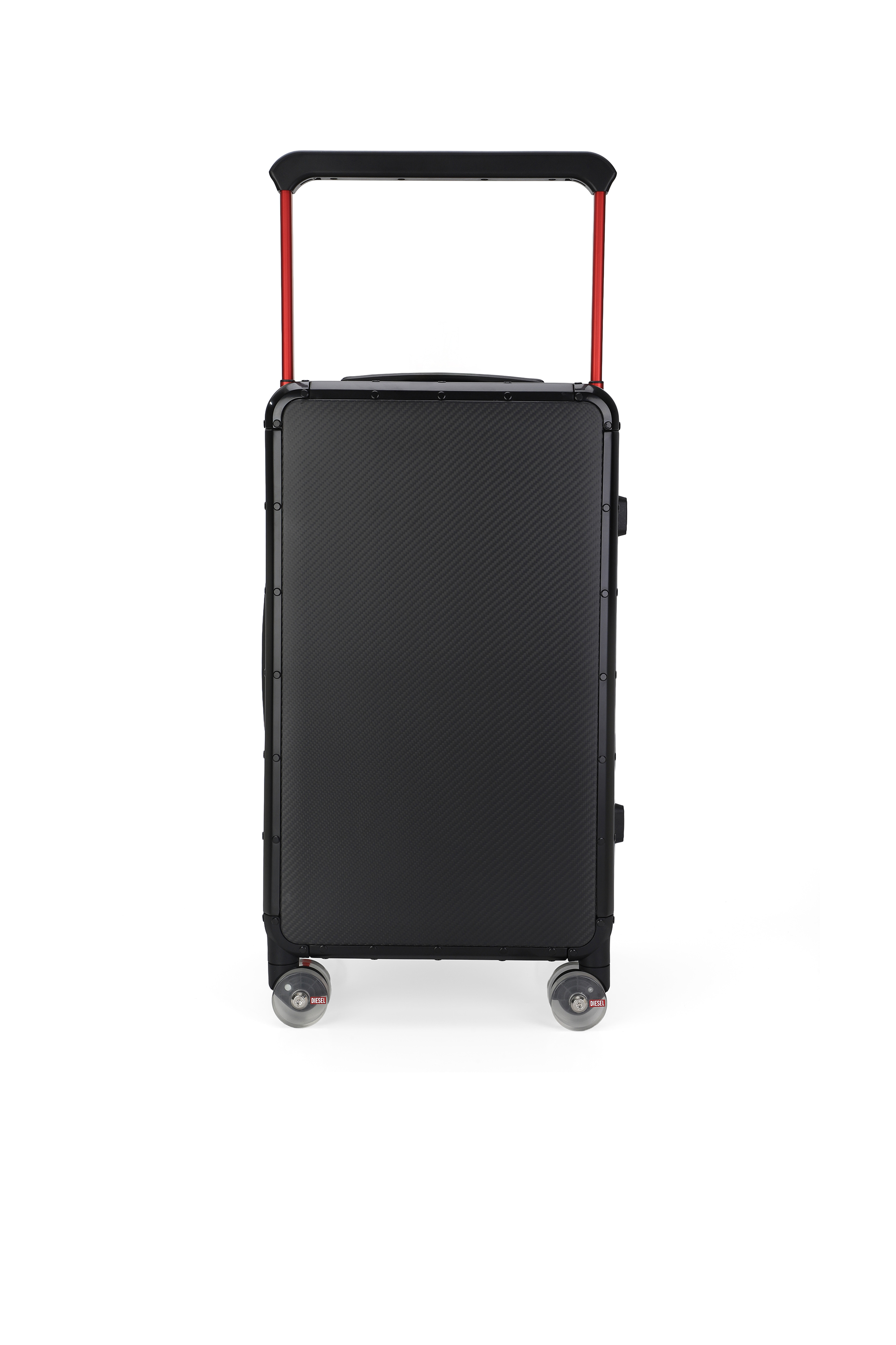 Diesel - DSL CARBON FIBER TROLLEY-BLACK- DSL001, Unisex's Carbon fiber suitcase size M in ブラック - 2