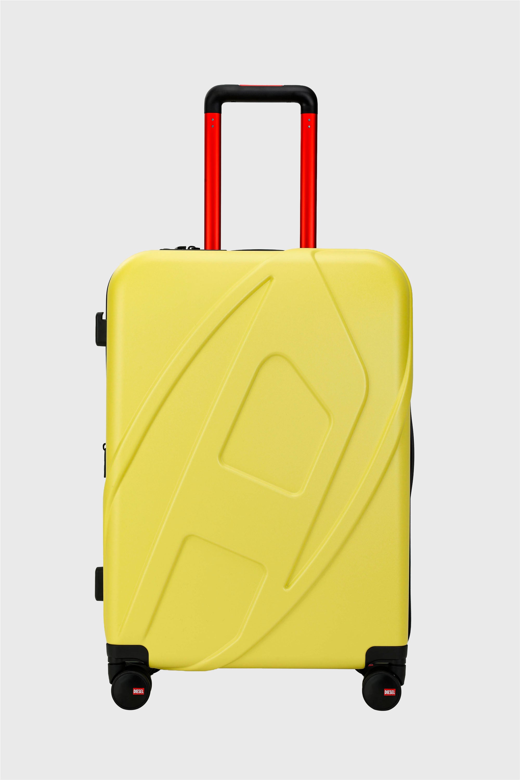 LU0043 HARD LUGGAGE - DSL012, イエロー