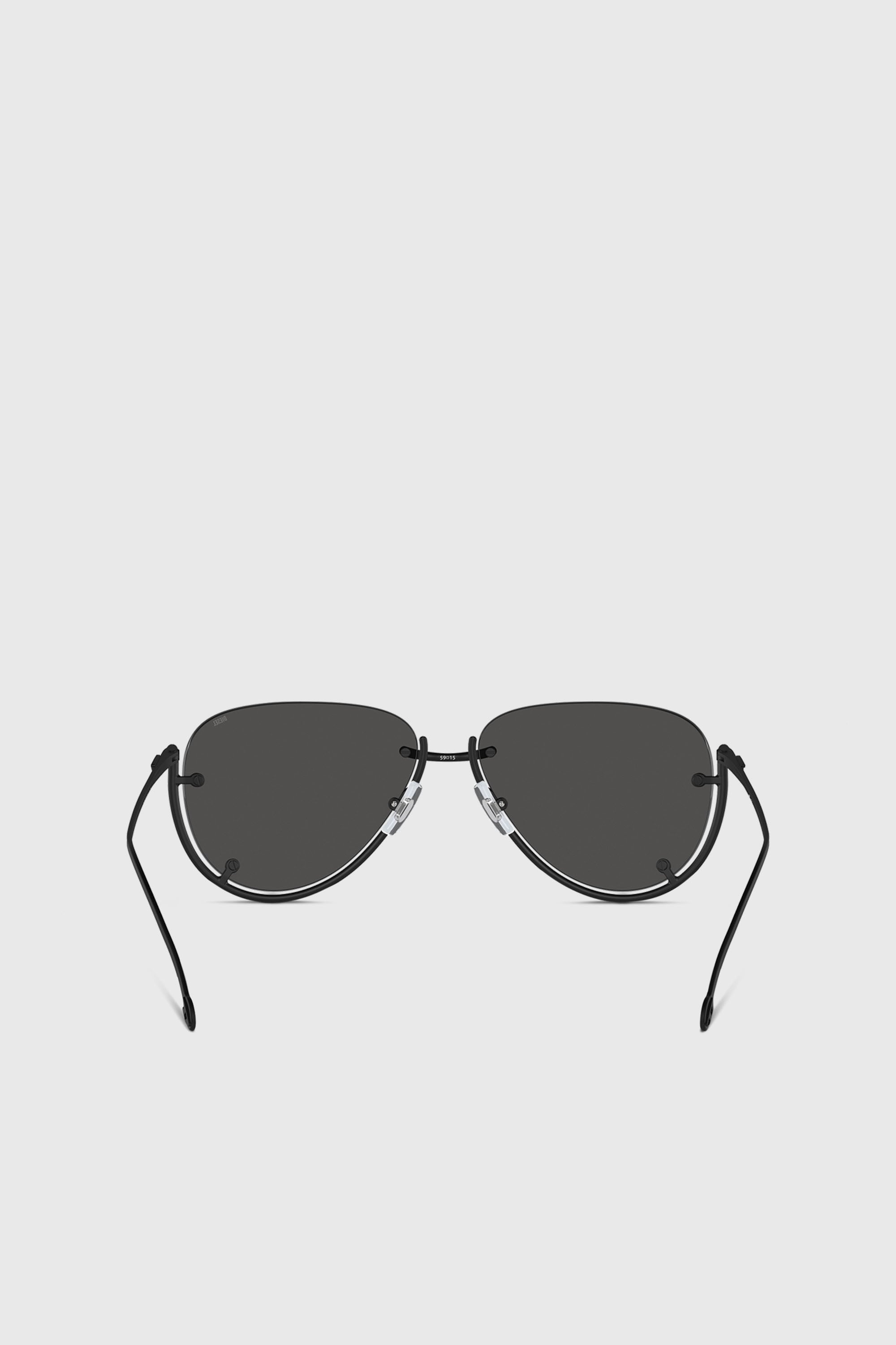 Diesel - 0DL1003, Unisex's サングラス in ブラック - 3