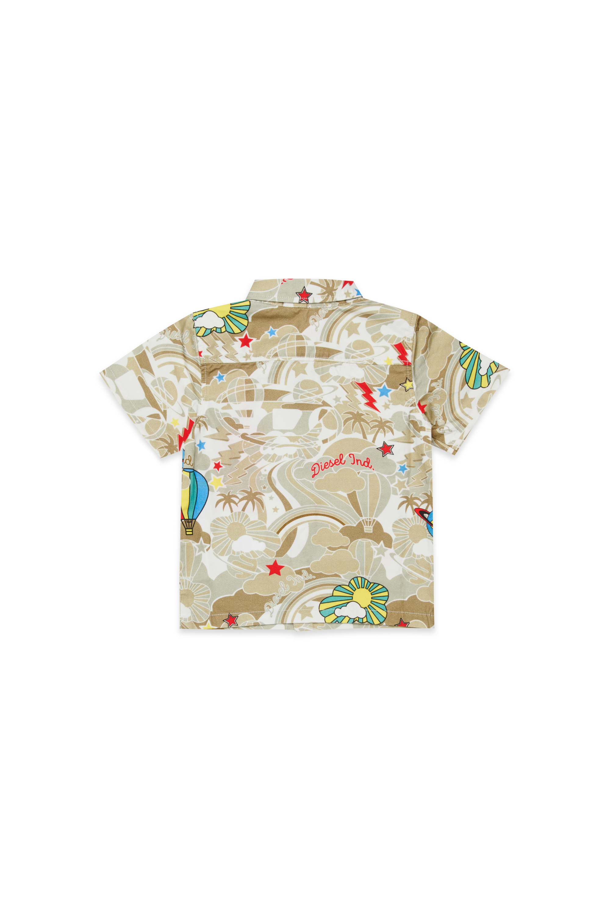 Diesel - CILYB, Male's 半袖シャツ in ライトブラウン - 2