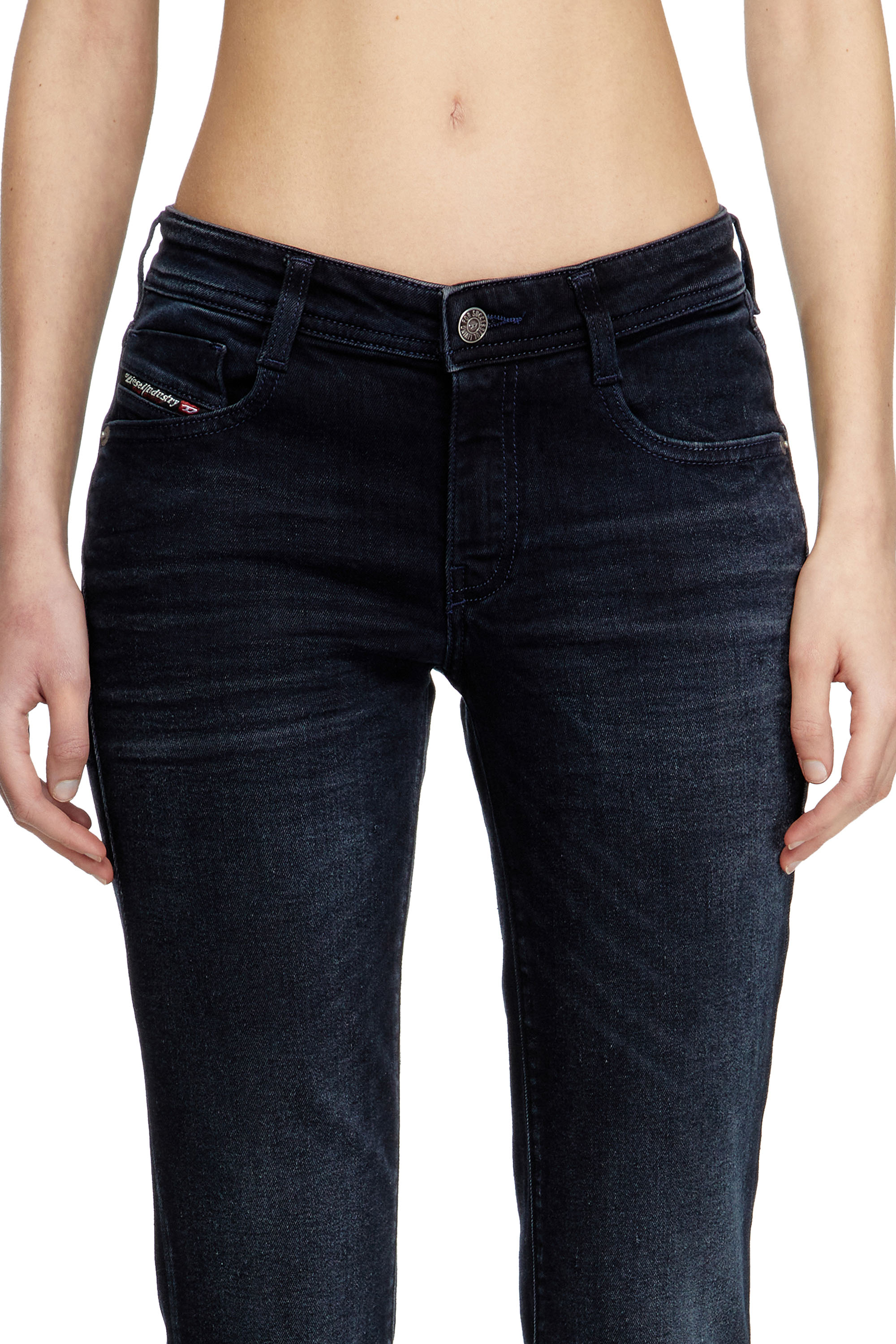 Diesel - Female's Bootcut Jeans 1969 D-Ebbey 0BMBU, ダークブルー - 5