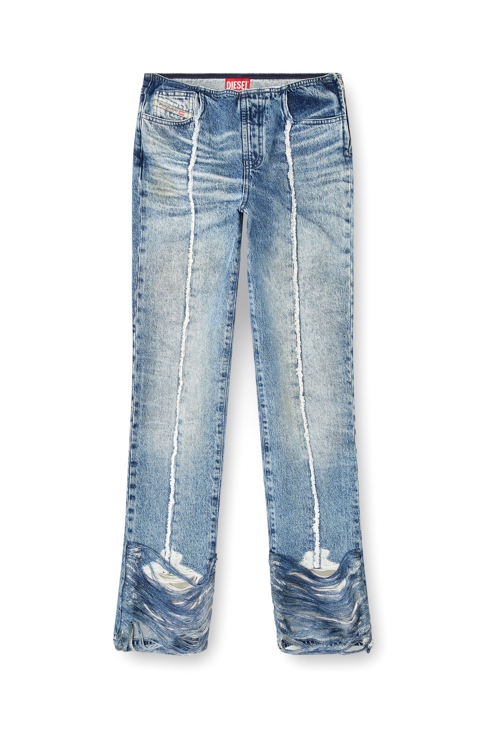 Diesel - Female's Bootcut Jeans D-Ginna 0CMBM, ミディアムブルー - 2