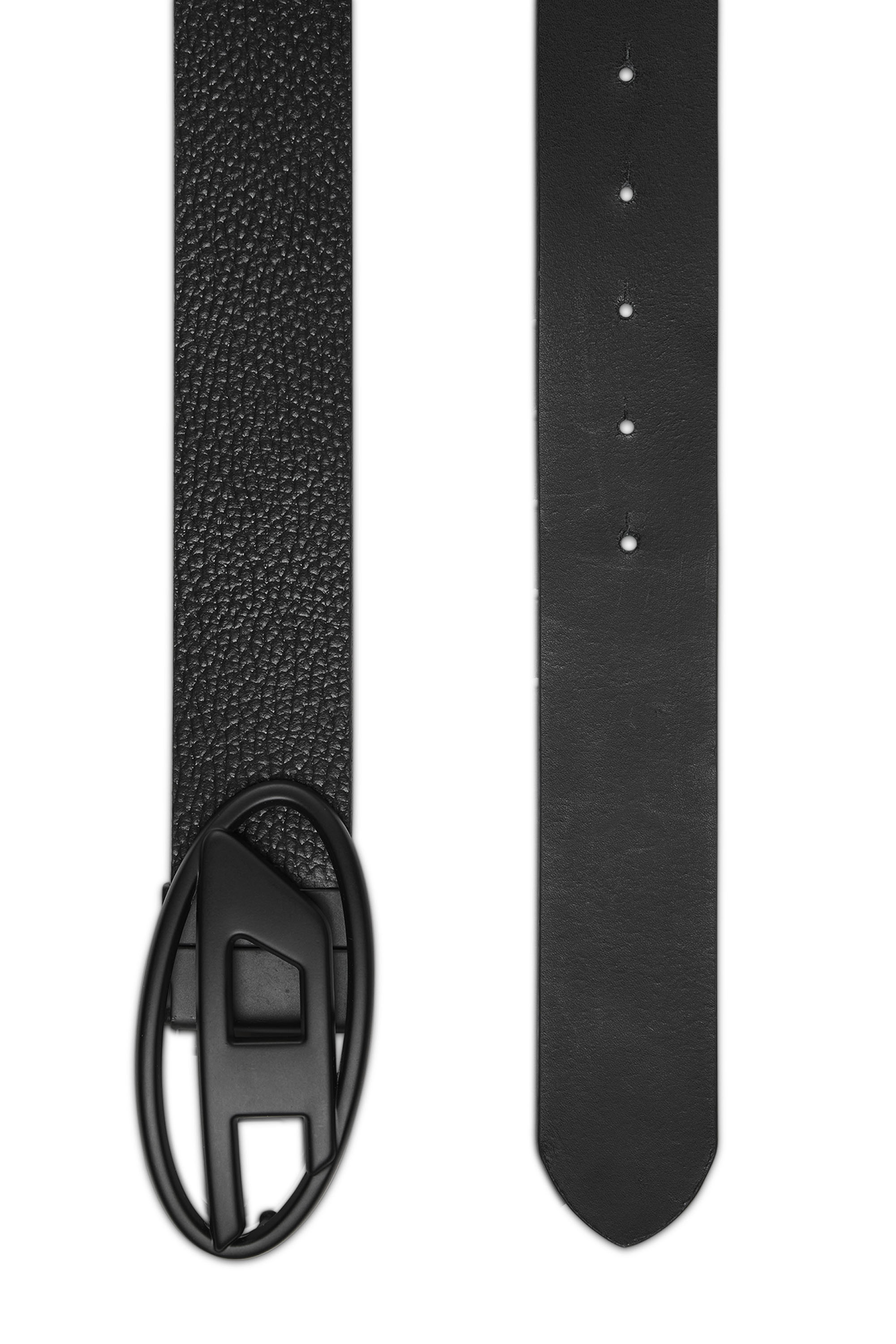 Diesel - B-1DR REV II, Male's 3.9cm reversible leather belt in ブラック - 2