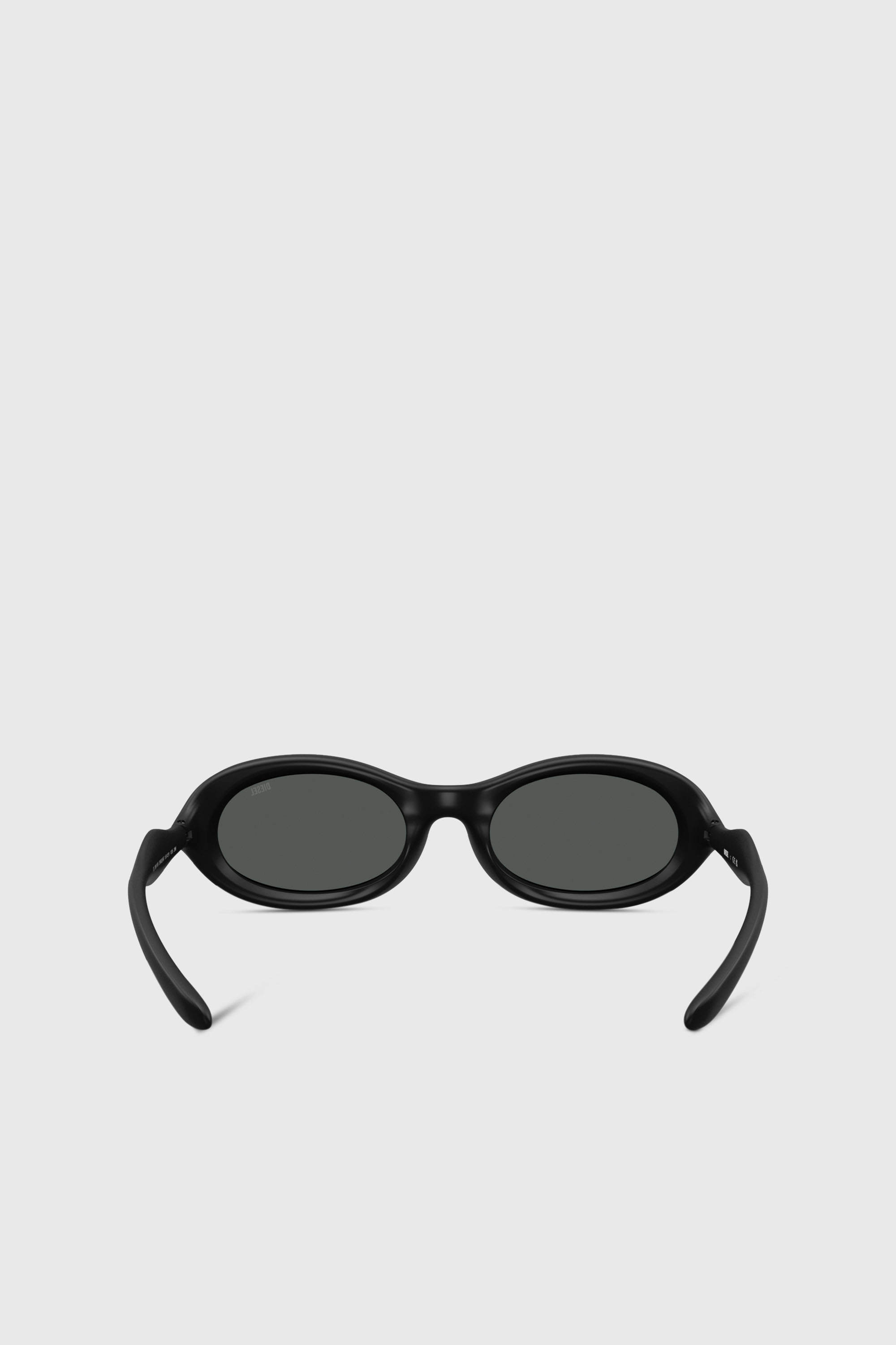 Diesel - 0DL3011U, Unisex's Oval sunglasses in ブラック - 3