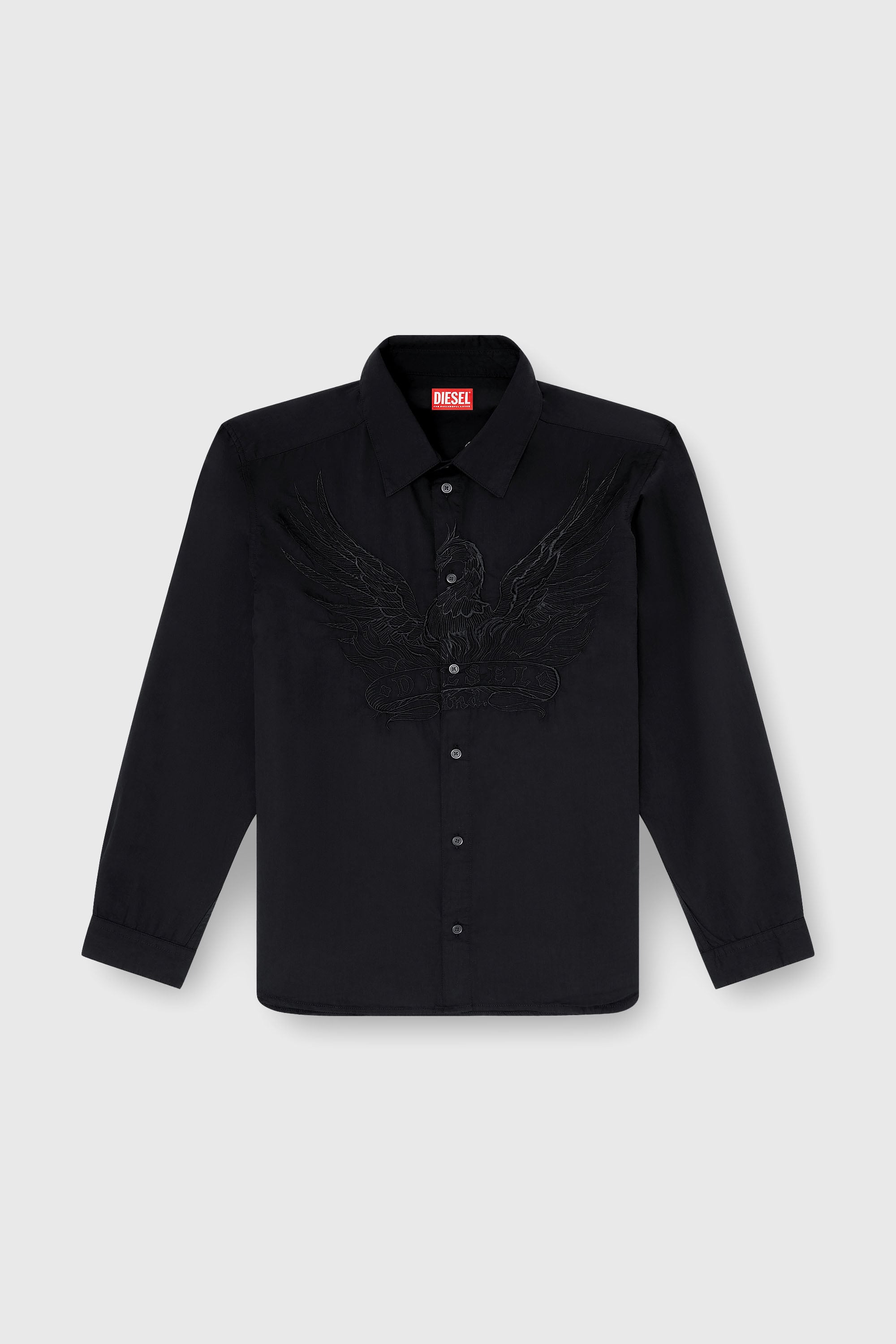 Diesel - S-SIMPLY-A-JMCK, Male's シャツ in ブラック - 2