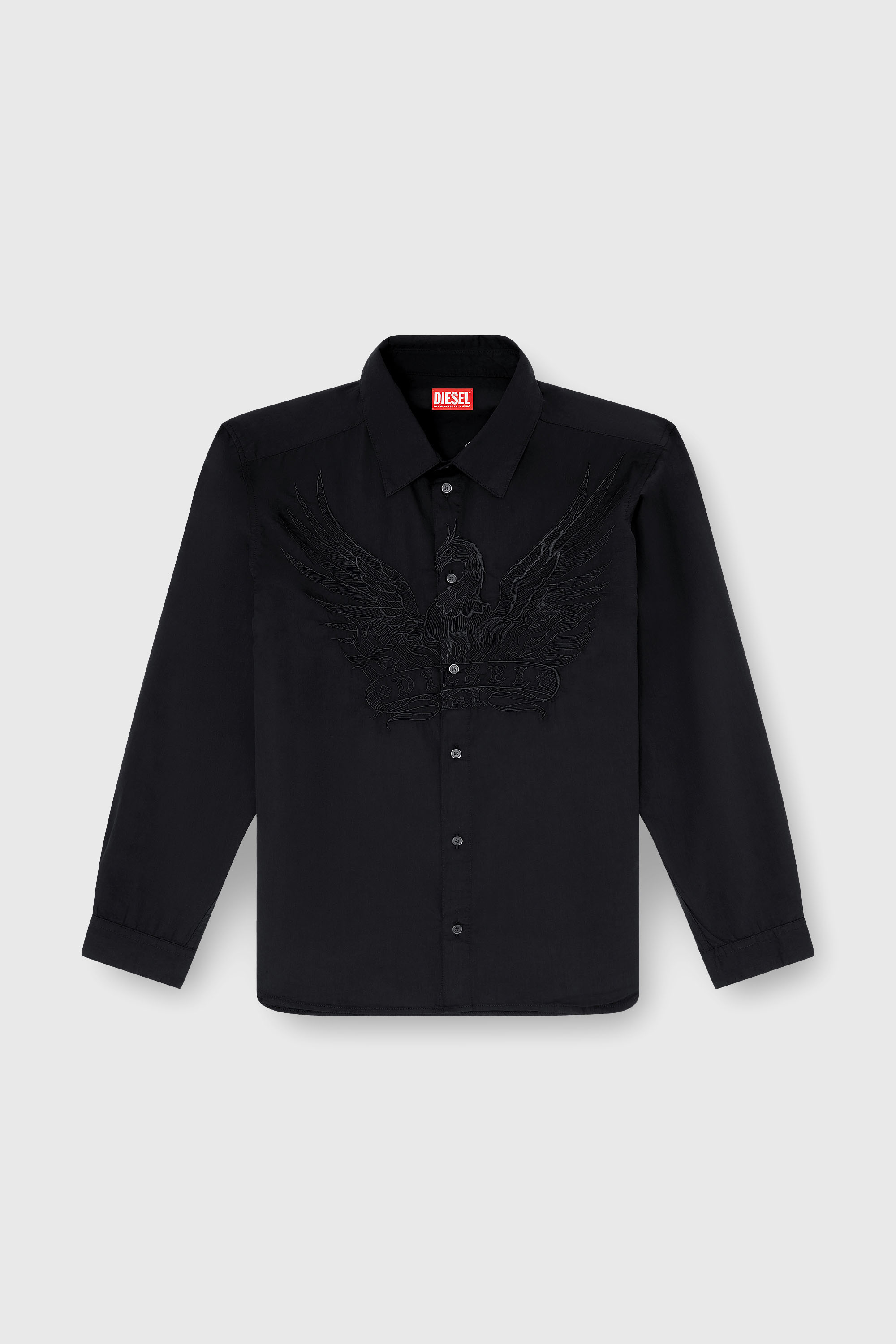 Diesel - S-SIMPLY-A-JMCK, Male's シャツ in ブラック - 2