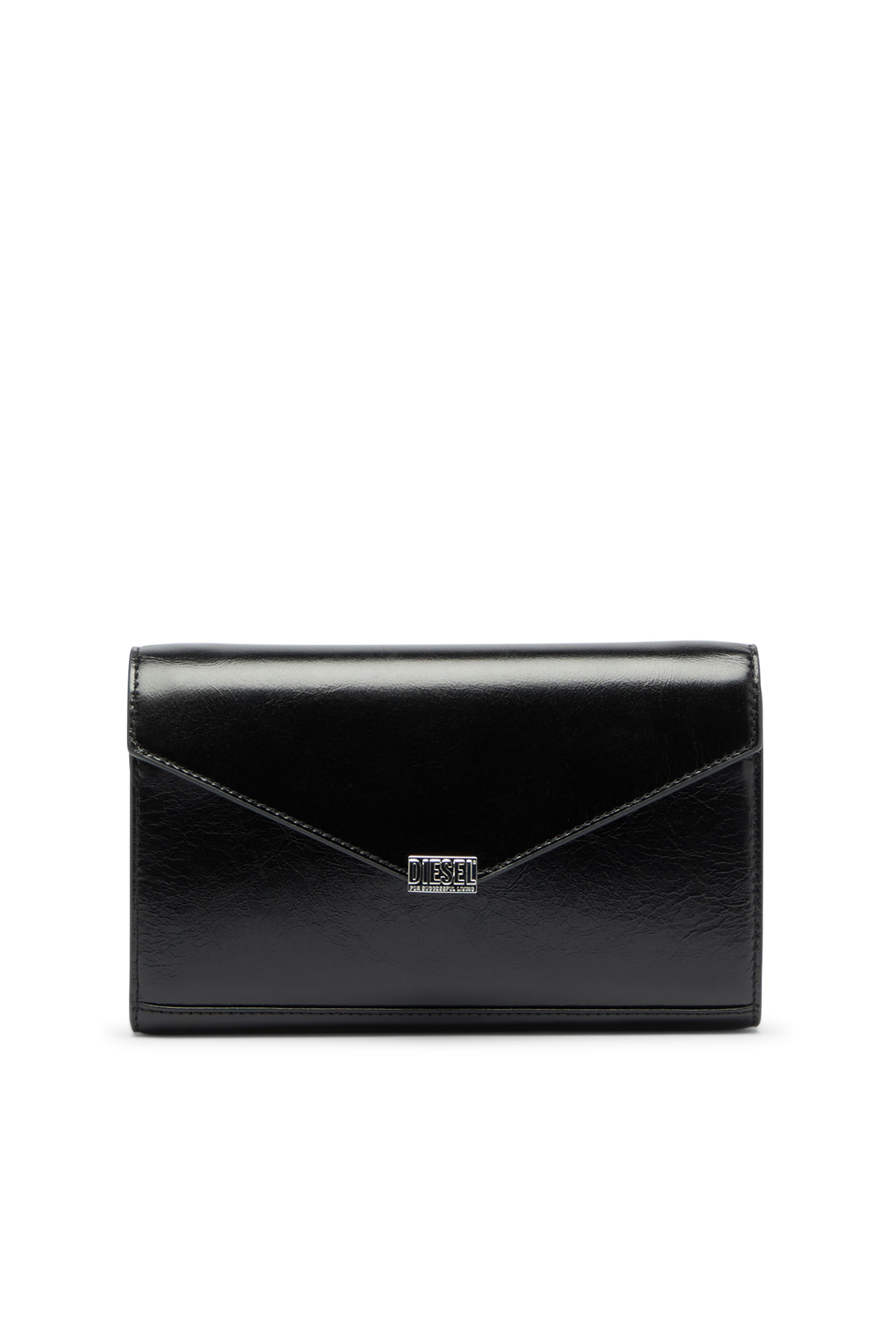 Diesel - D-ENVELOP WALLET ON CHAIN, Female's ウォレットバッグ in ブラック - 1