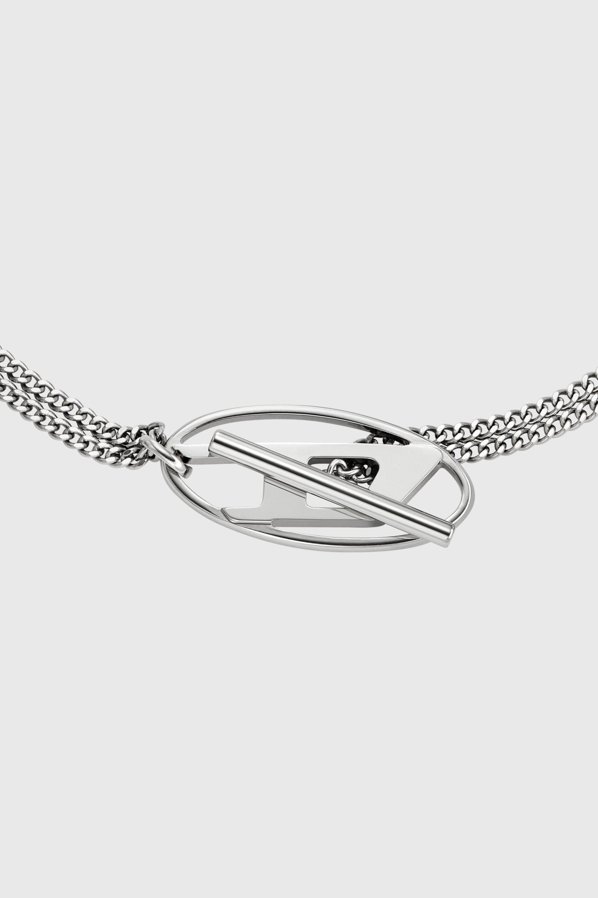 Diesel - DX1534040, Unisex's ネックレス in シルバー - 2