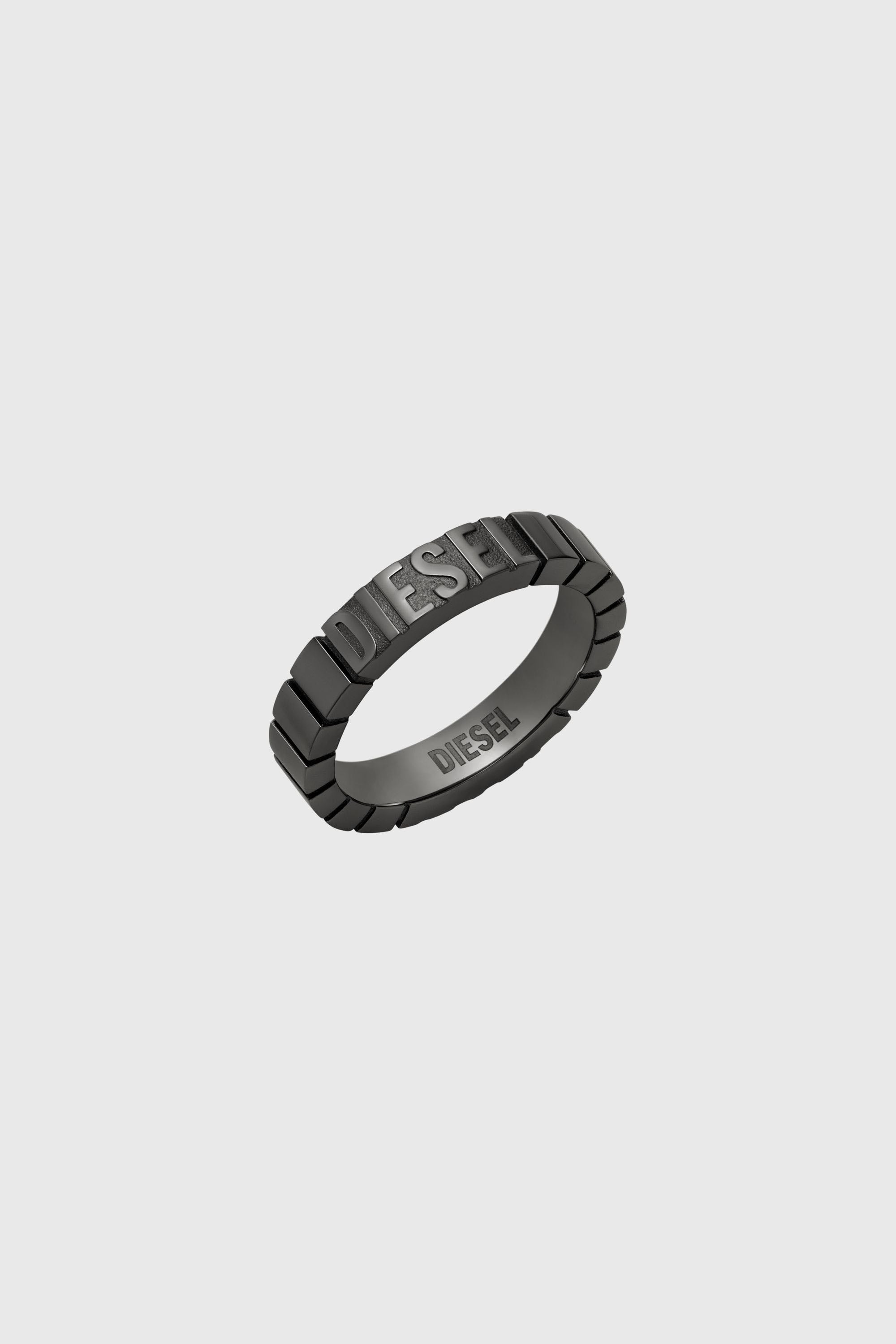 Diesel - DX1612060, Unisex's リング in ブラック - 1