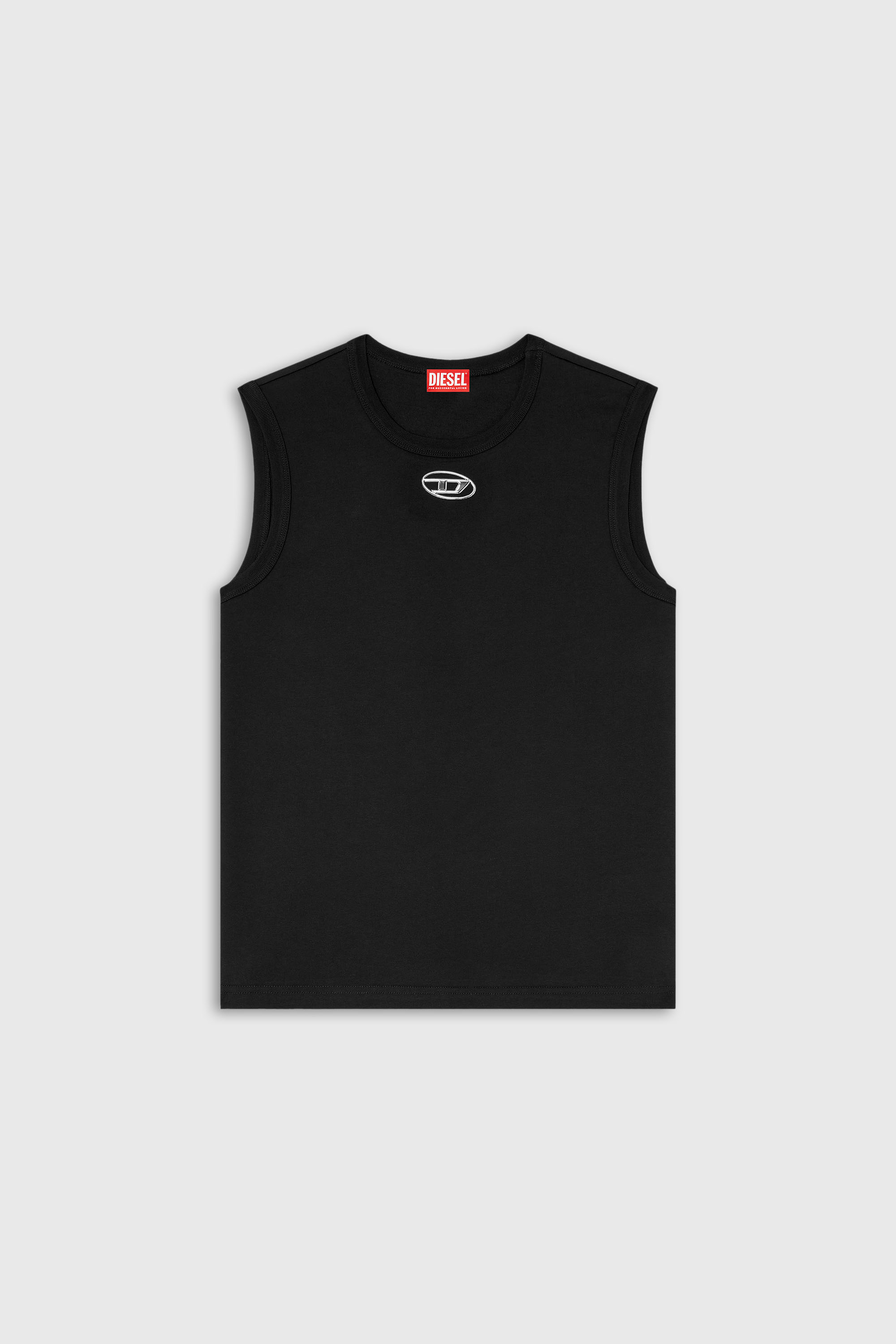 Diesel - T-BISCO-OD, Male's ノースリーブトップ in ブラック - 2