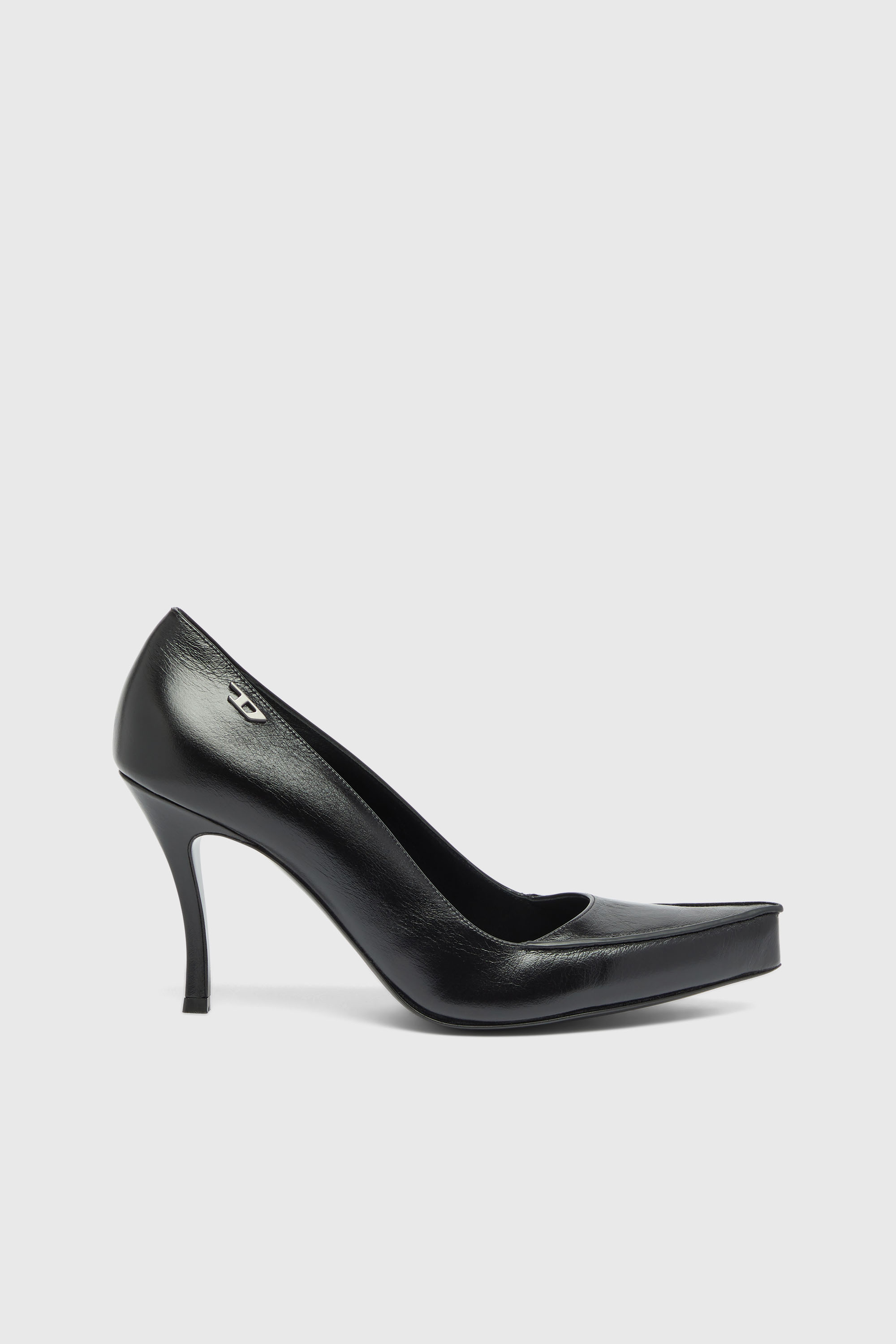Diesel - D-LUCETTE-90-PUMP D, Female's D-Lucette-Pumps in leather in ブラック - 2