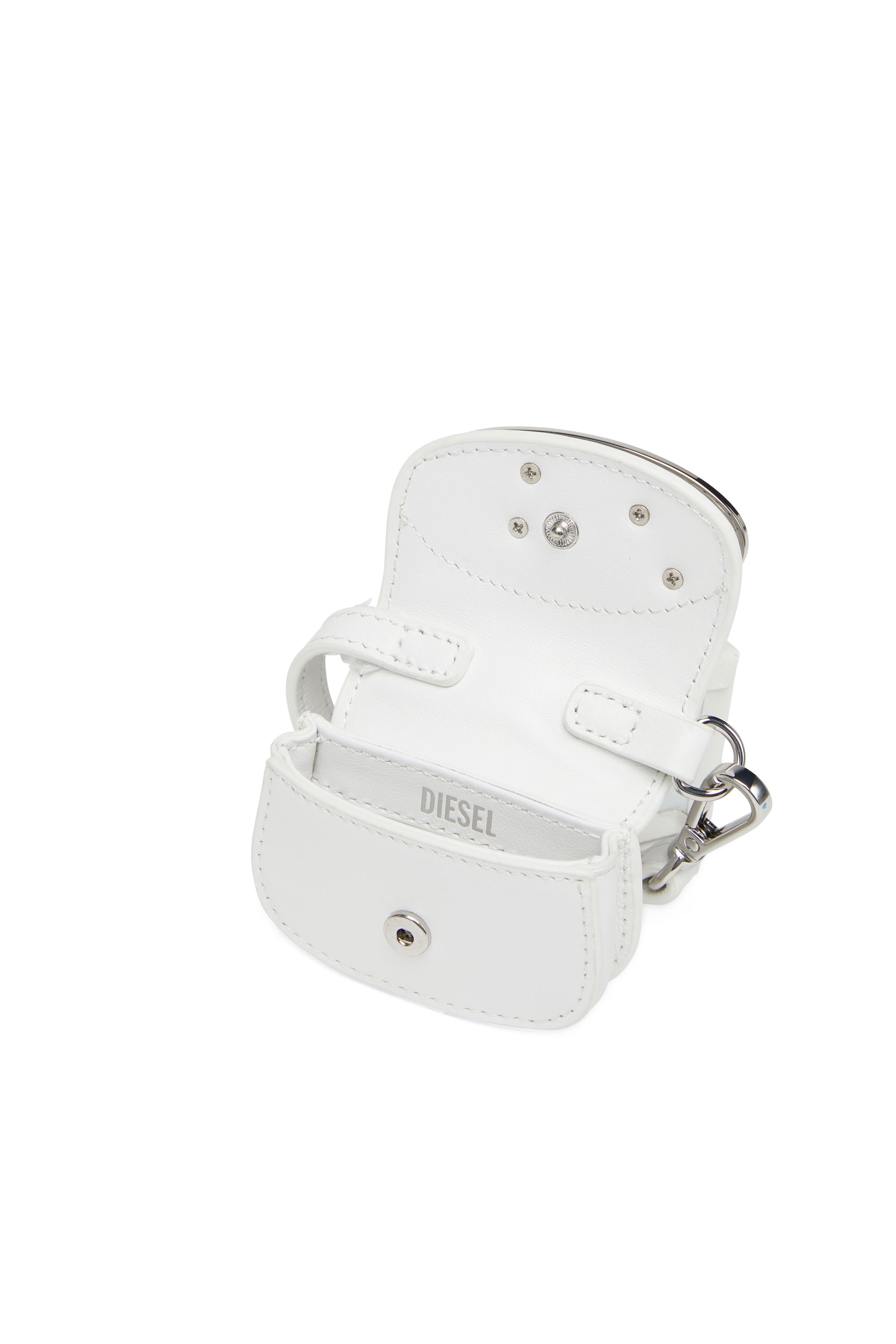 Diesel - 1DR MICRO, Female's カウレザー マイクロウォレット in ホワイト - 3