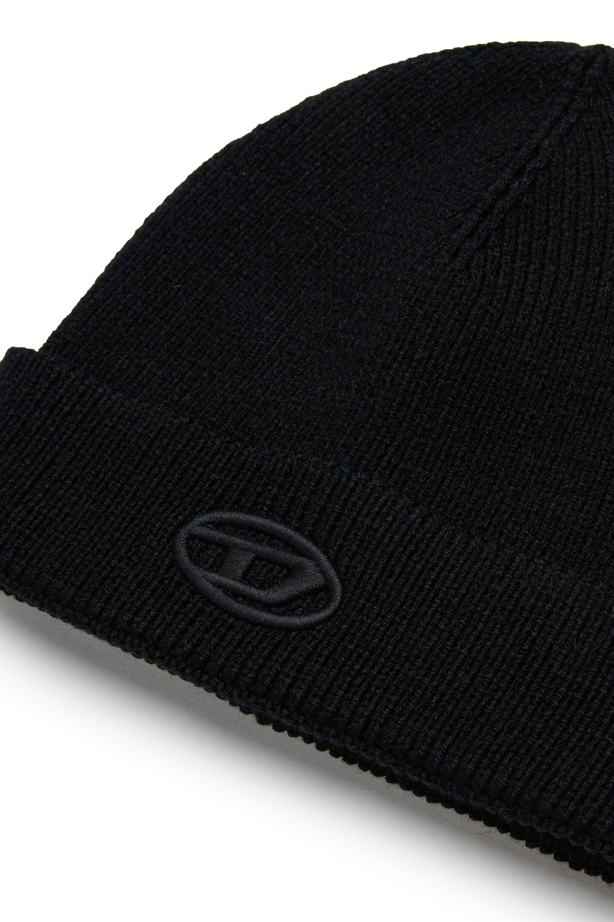 Diesel - FKCODERFULLYC, Unisex's ニットキャップ in ブラック - 3