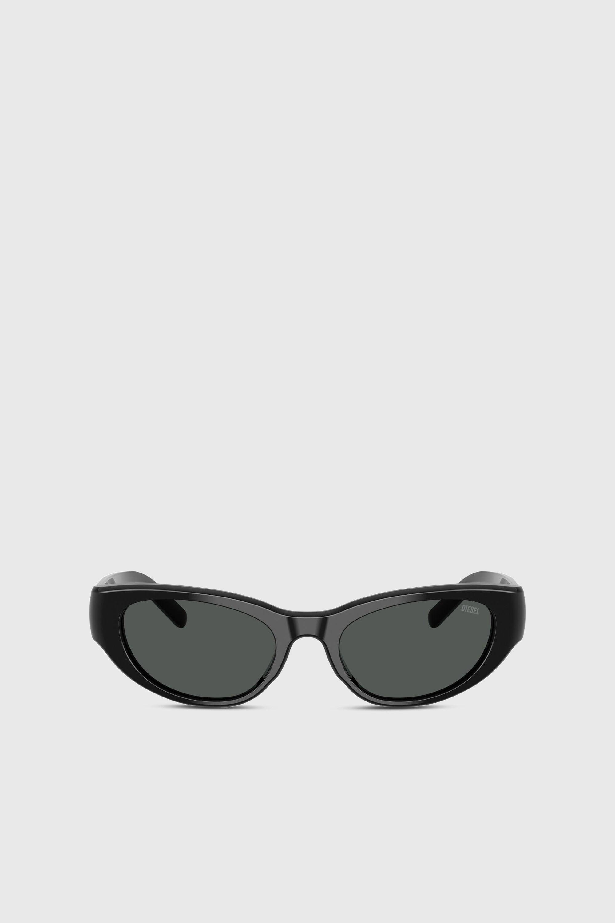 Diesel - 0DL2010U, Unisex's Cat-eye style sunglasses in ブラック - 1