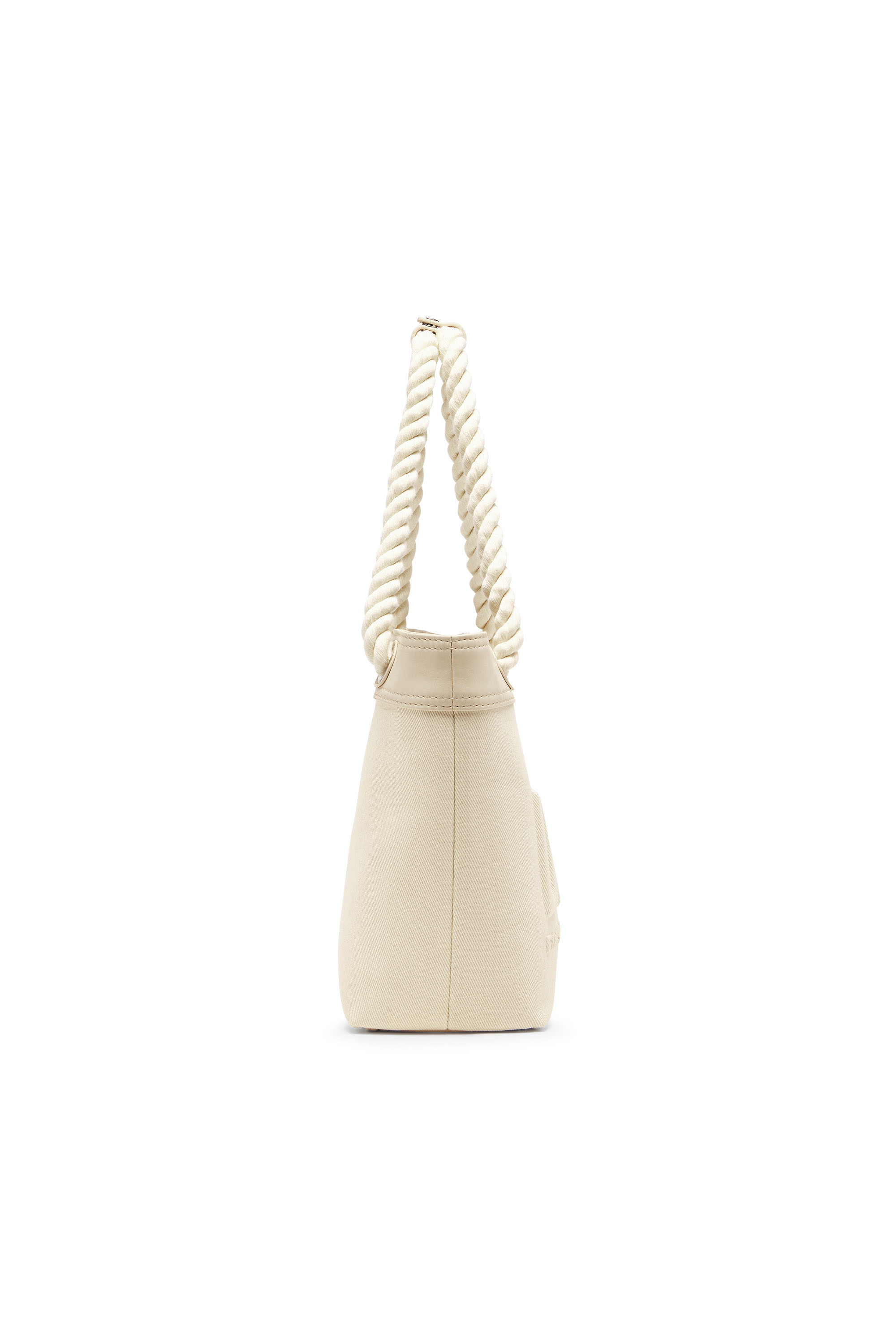 Diesel - DSL 3D SHOPPER XS, Female's Dsl 3D-Small shopping bag in Cordura fabric in クリーム - 3