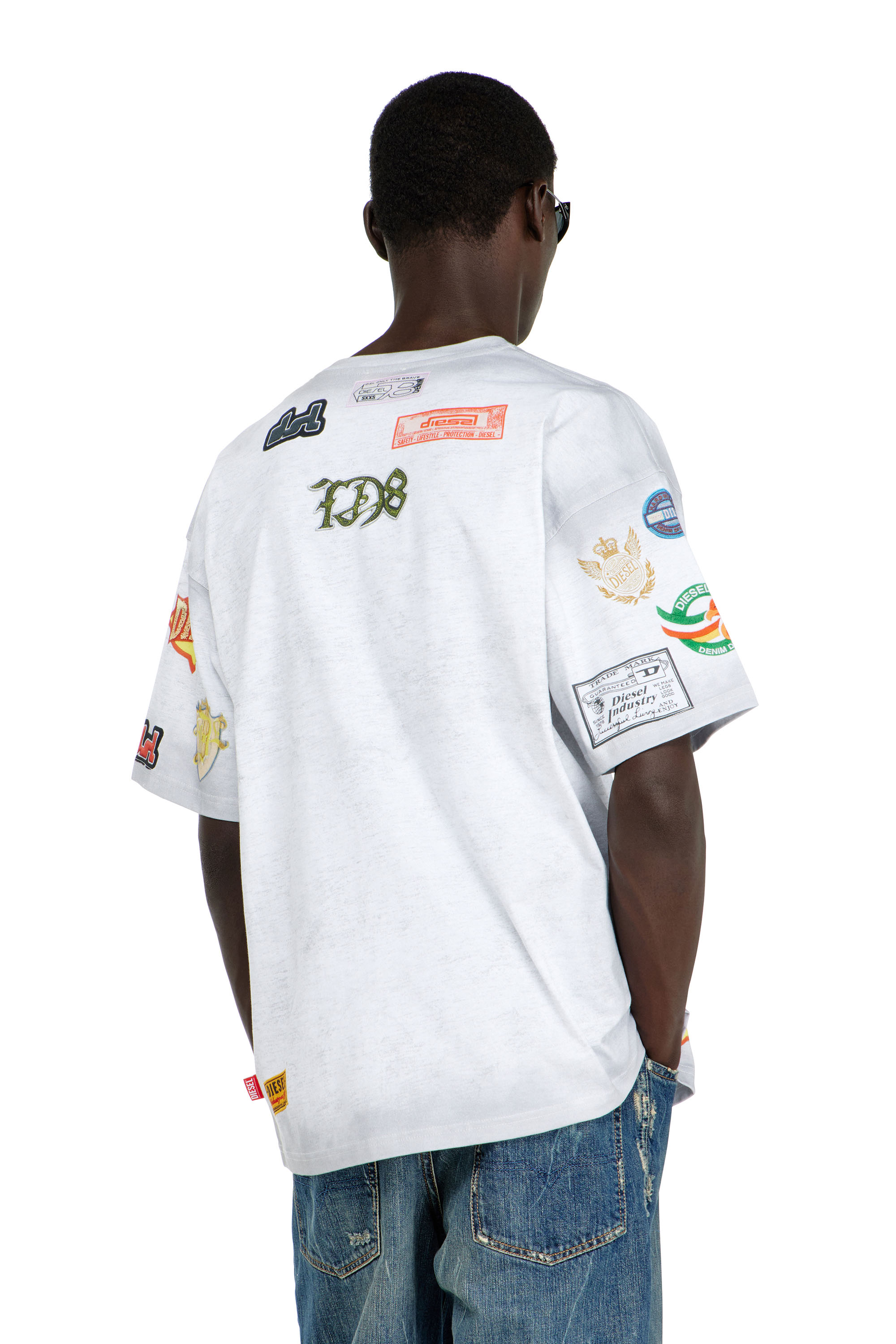 Diesel - T-BOXT-AA6, Male's Tシャツ in null - 4