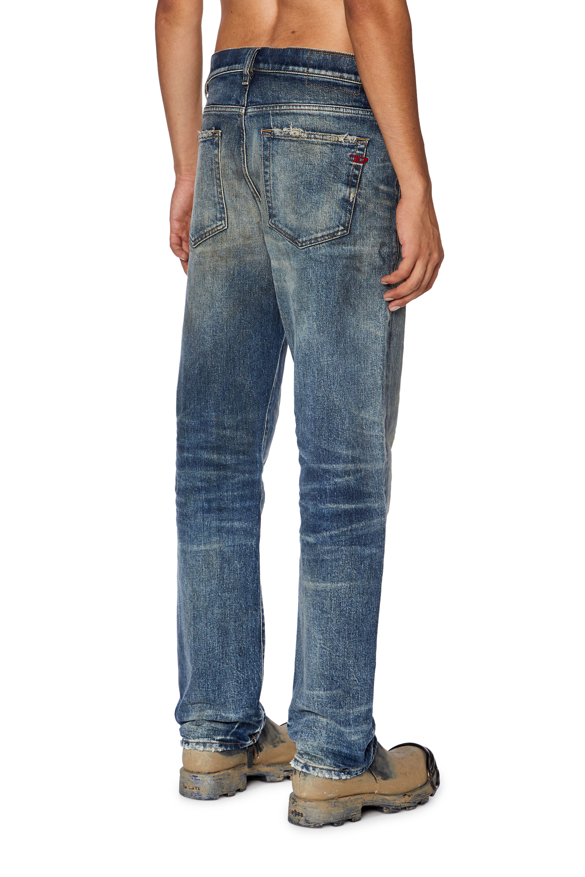 Diesel - Straight Jeans 2020 D-Viker 007Q9, ダークブルー - Image 2