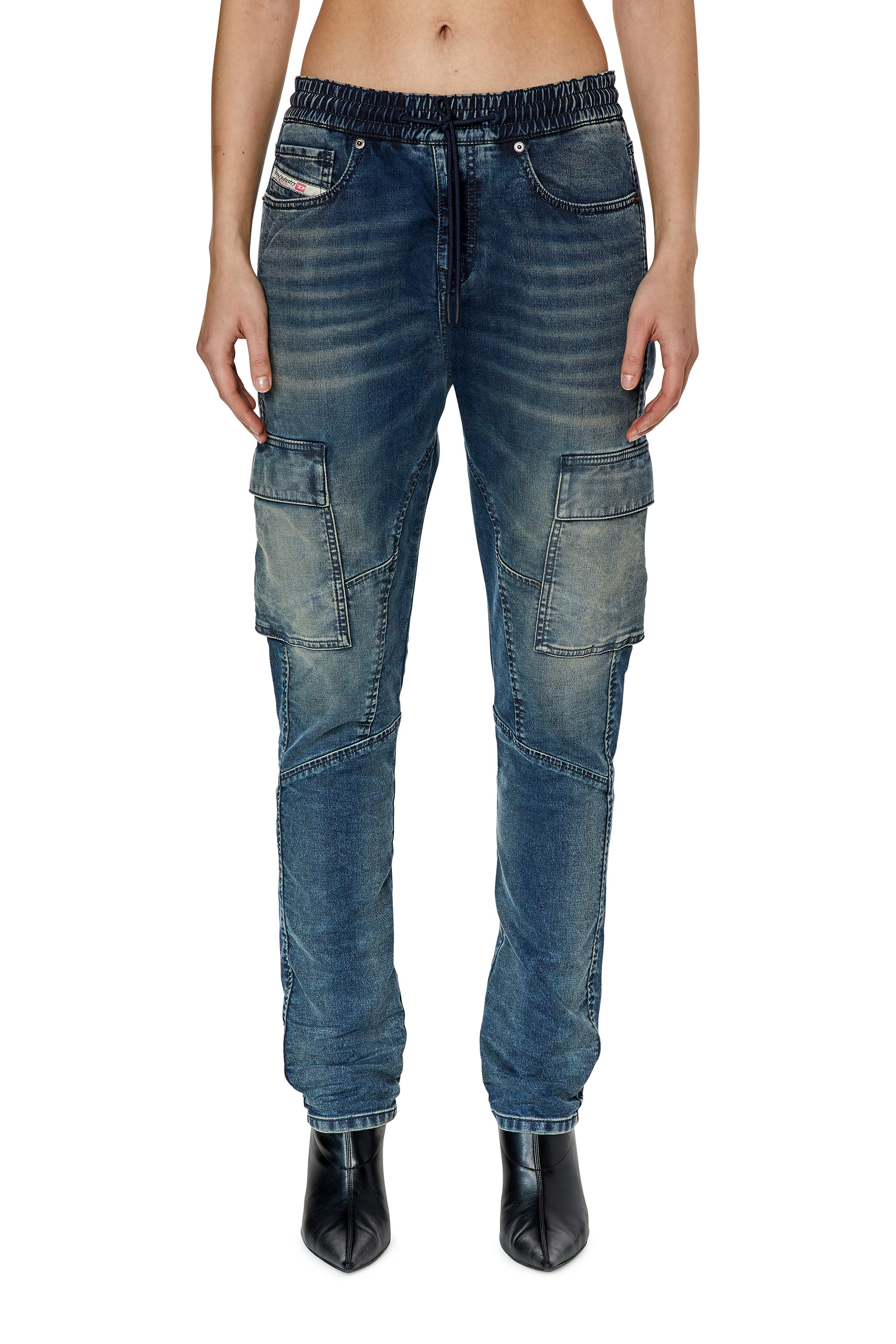 Diesel - Slim 2051 D-Ursy Track Denim 068DS, ダークブルー - Image 1
