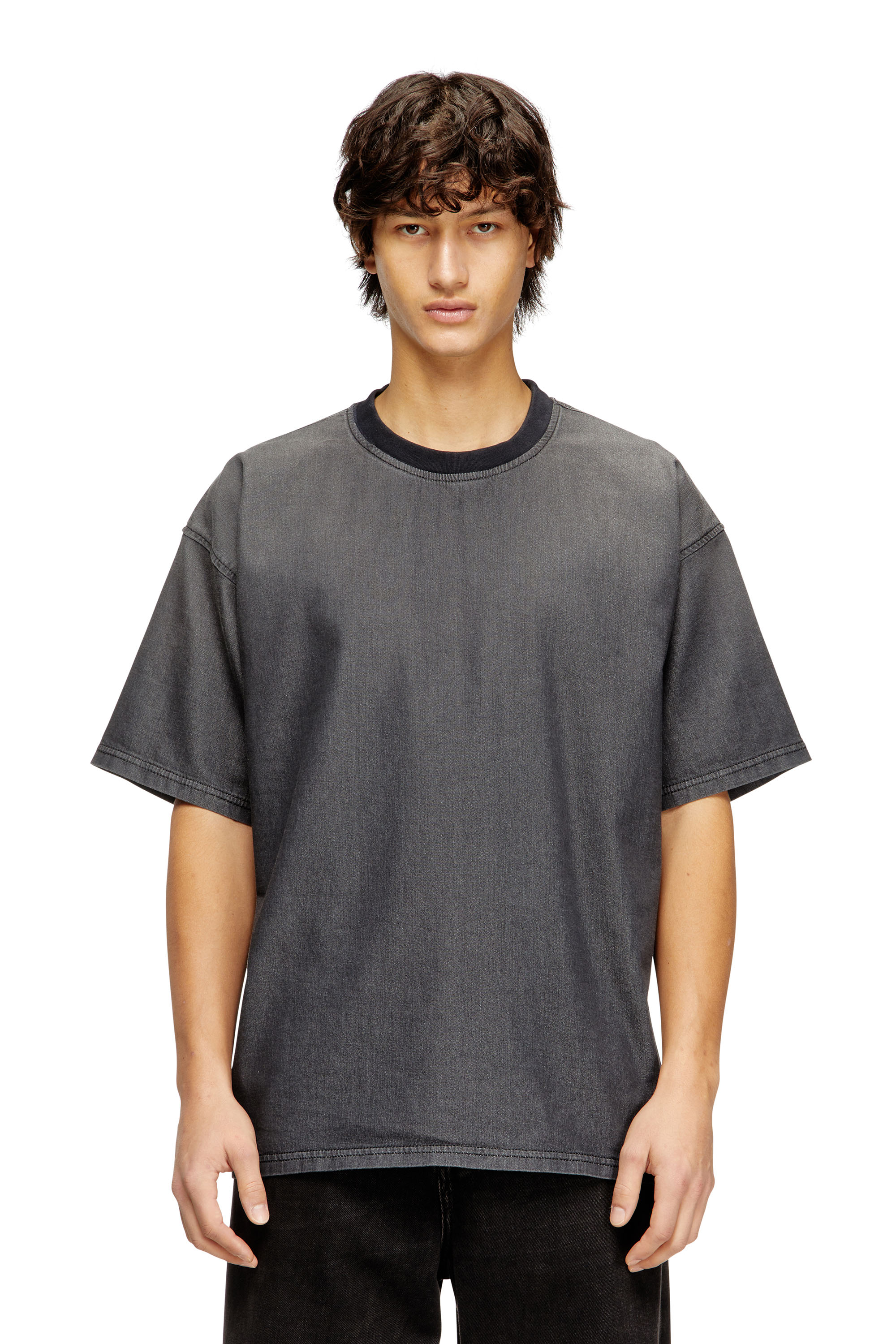 Diesel - D-BOX JOGG, Male's ジョグ トップ in グレー - 3