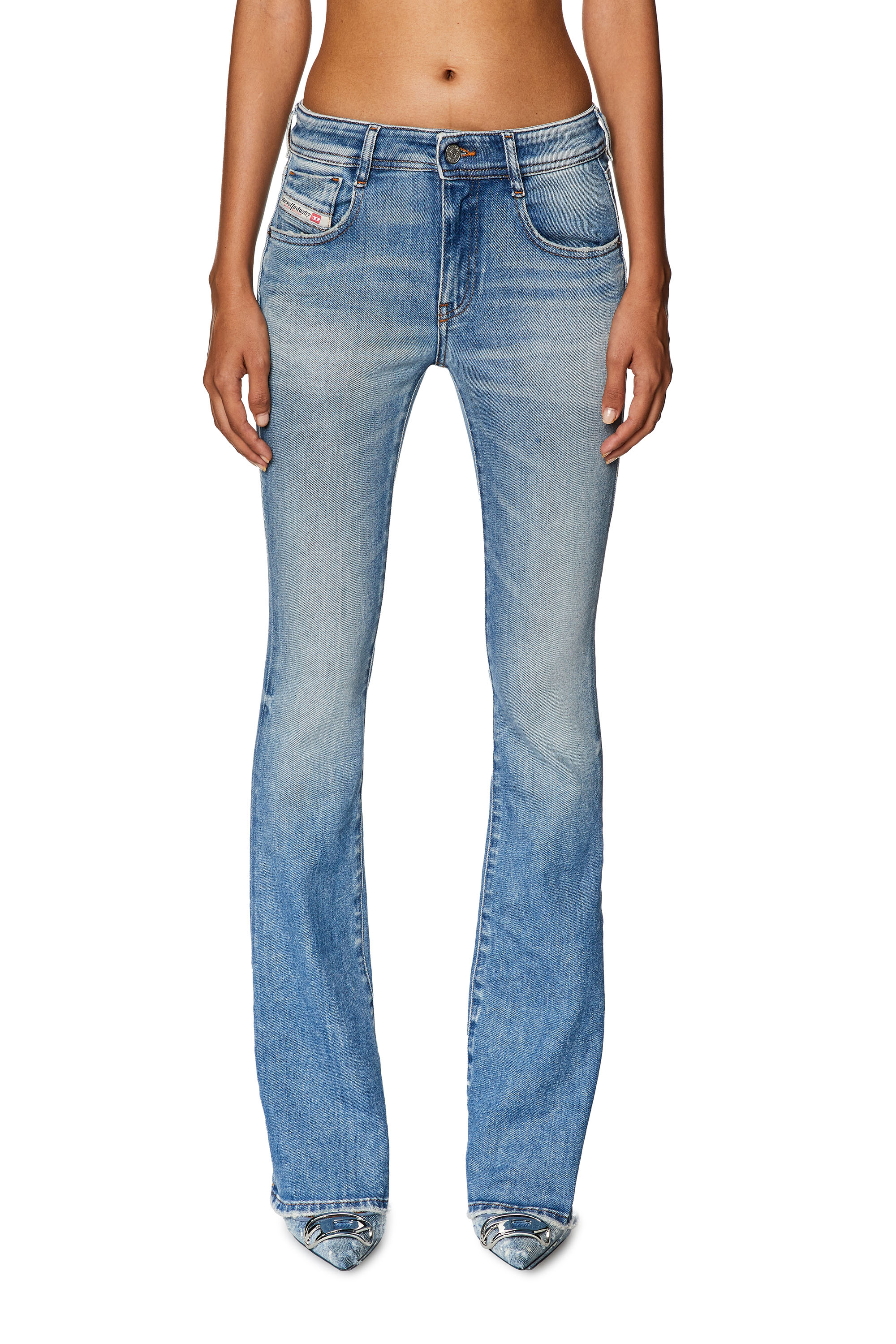 Diesel - Bootcut and Flare Jeans 1969 D-Ebbey 09G70, ライトブルー - Image 1