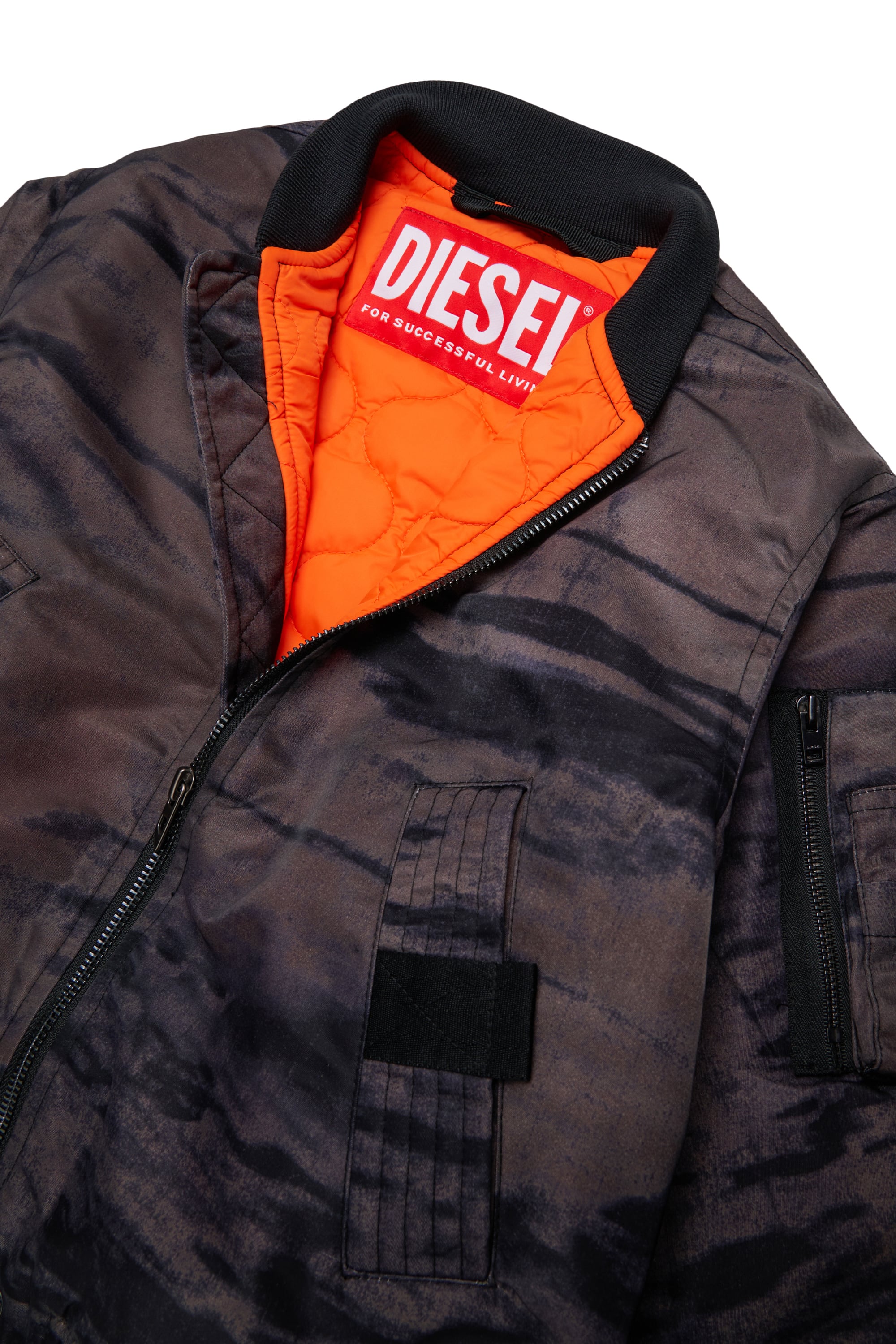 Diesel - JAKEPSDLBZ, Male's ブルゾン in グリーン - 3