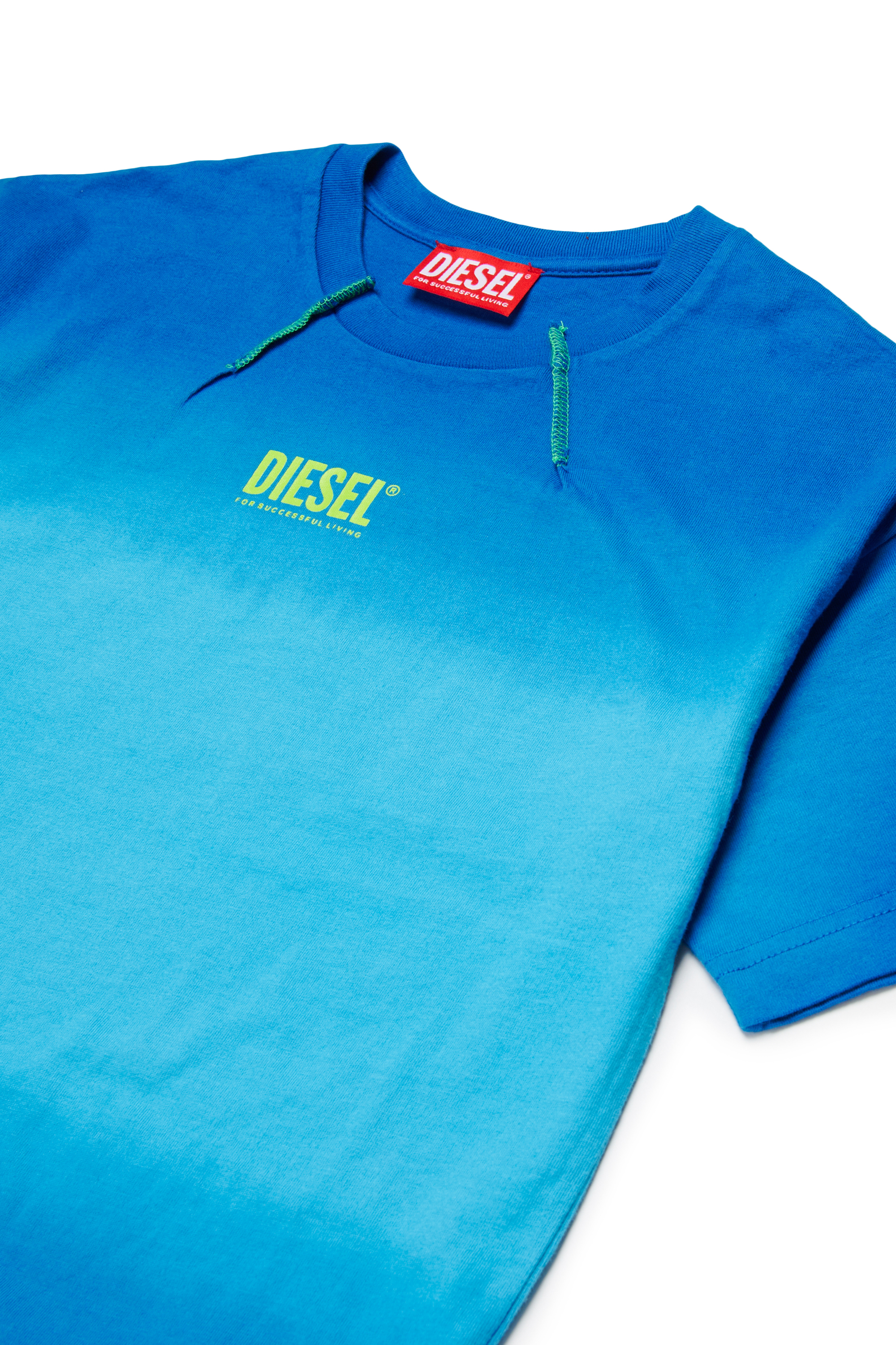 Diesel - TSHADE OVER, Male's Tシャツ in ブルー - 3