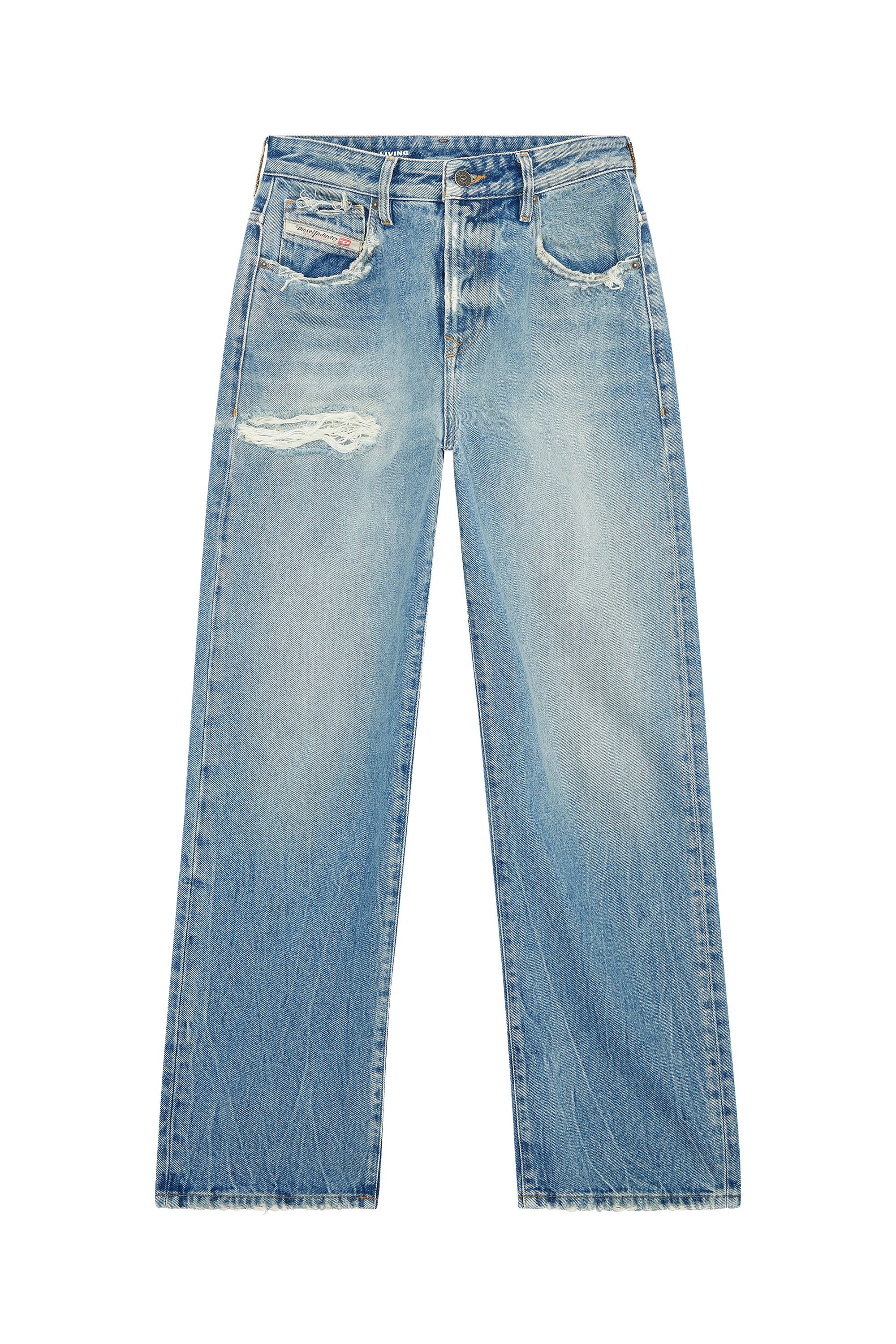 Diesel - Straight Jeans 1999 D-Reggy 007N3, ミディアムブルー - Image 5