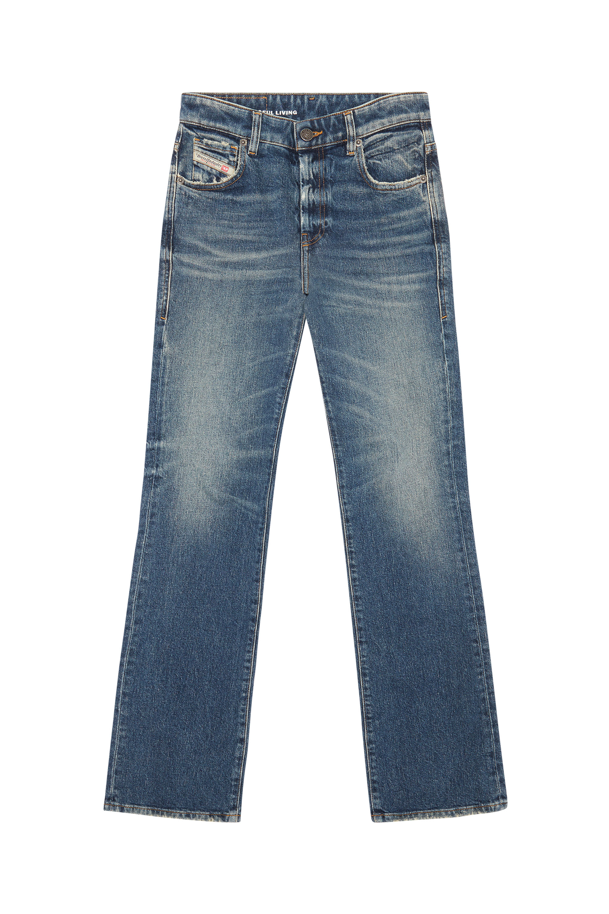 Diesel - Bootcut and Flare Jeans 2003 D-Escription 007L1, ミディアムブルー - Image 5