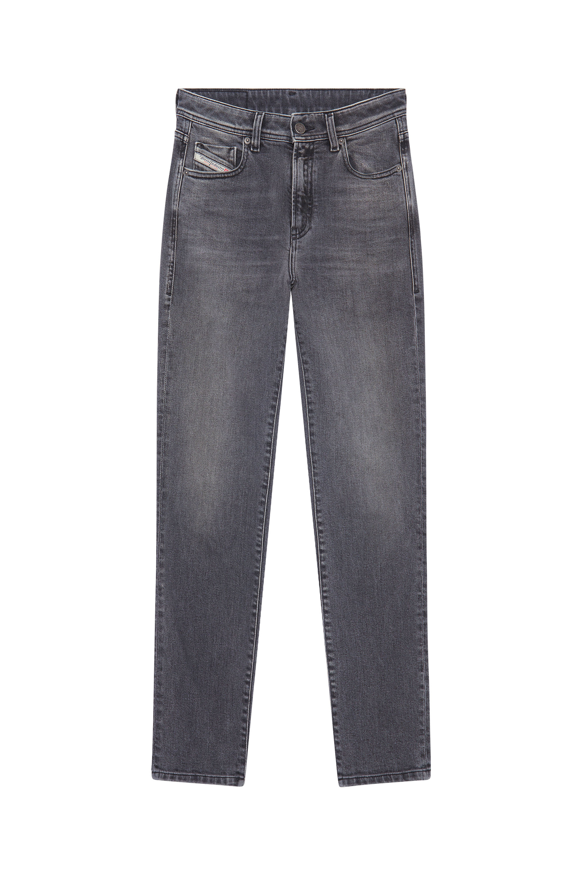 Diesel - 2004 09D49 Tapered Jeans, ブラック/ダークグレー - Image 1