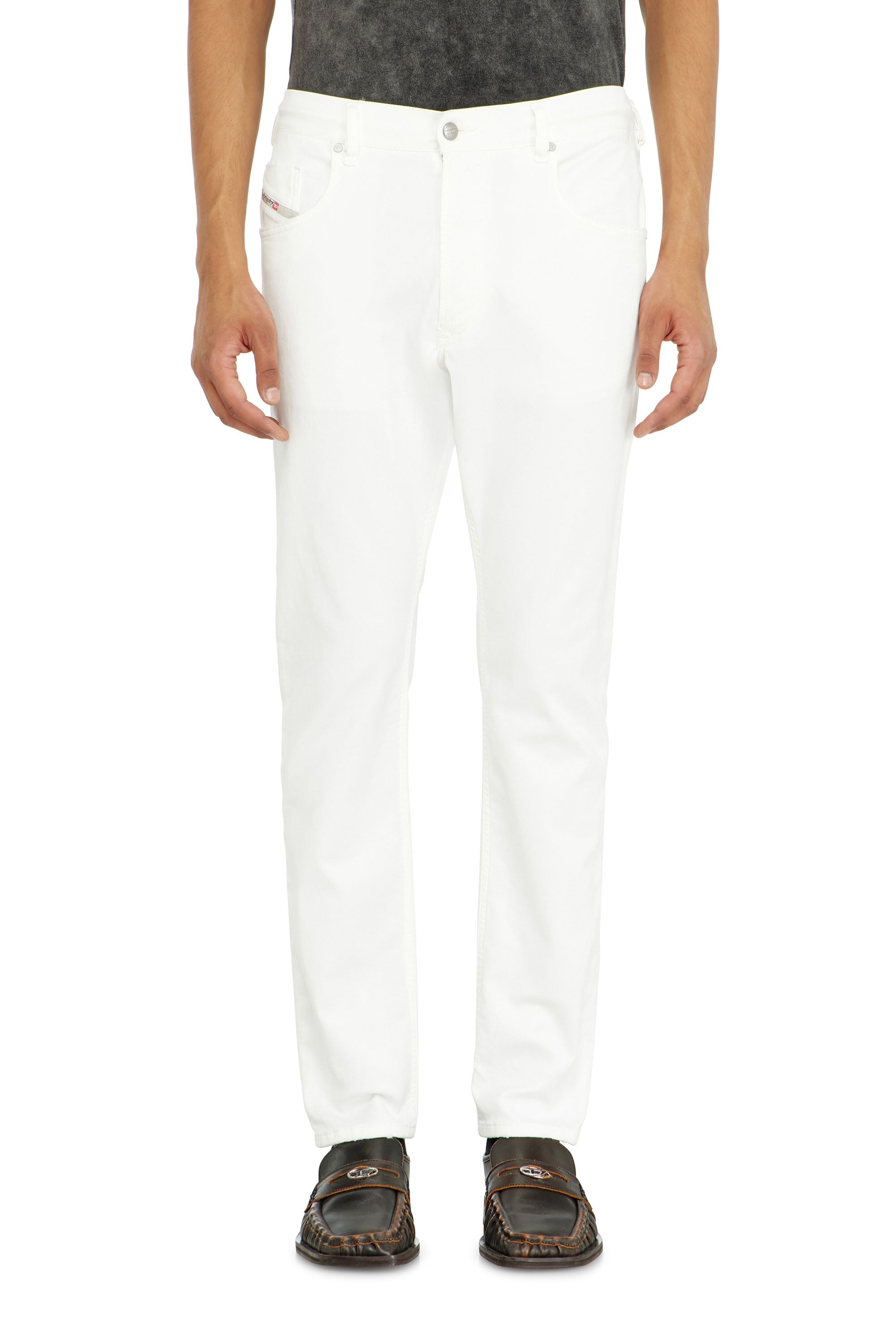 Diesel - Male's Regular 2032 D-Krooley-BW Joggjeans&reg; 068HX, ホワイト - 2