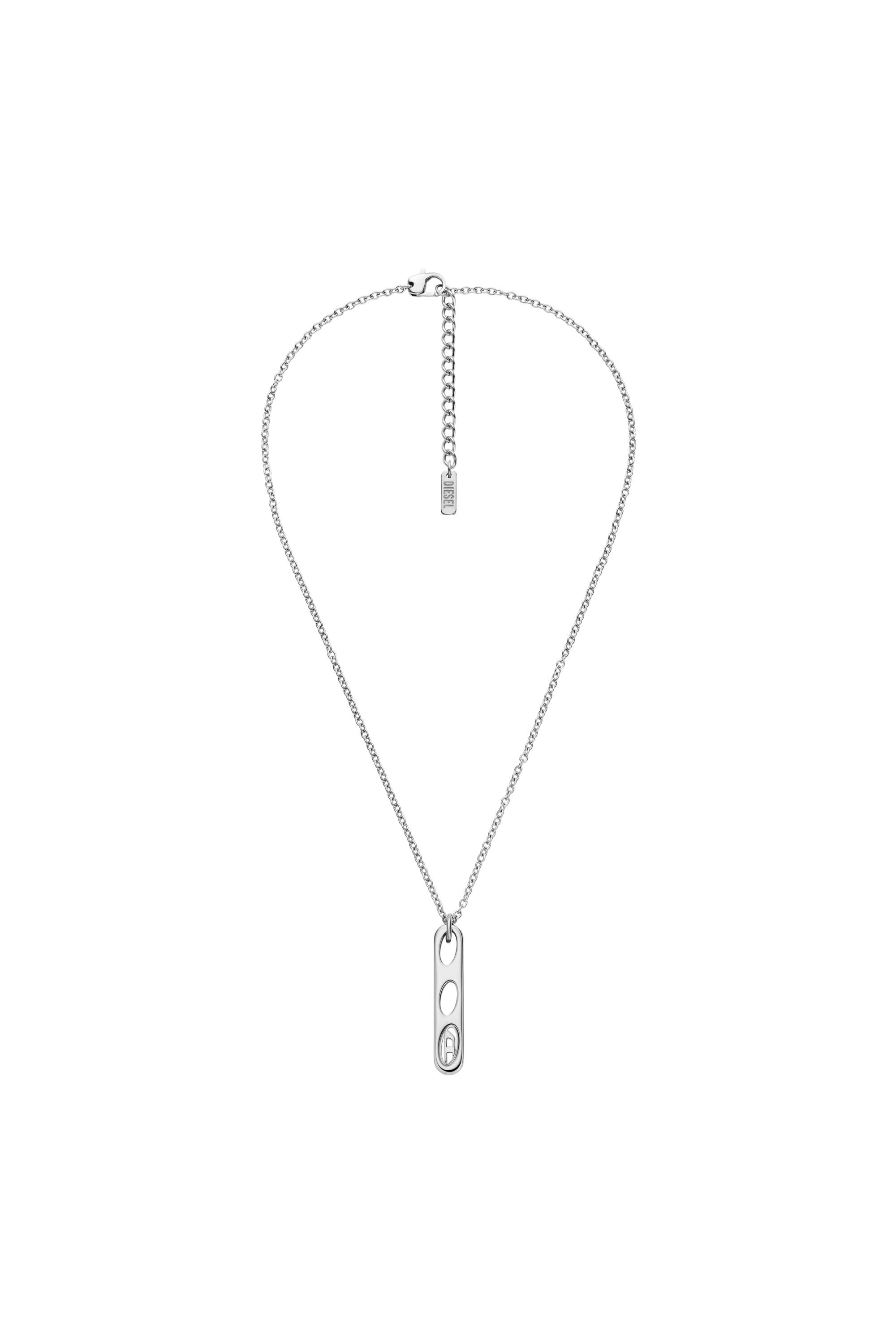Diesel - DX166240 JEWELLERY, Unisex's Stainless Steel Pendant Necklace in シルバー - 1