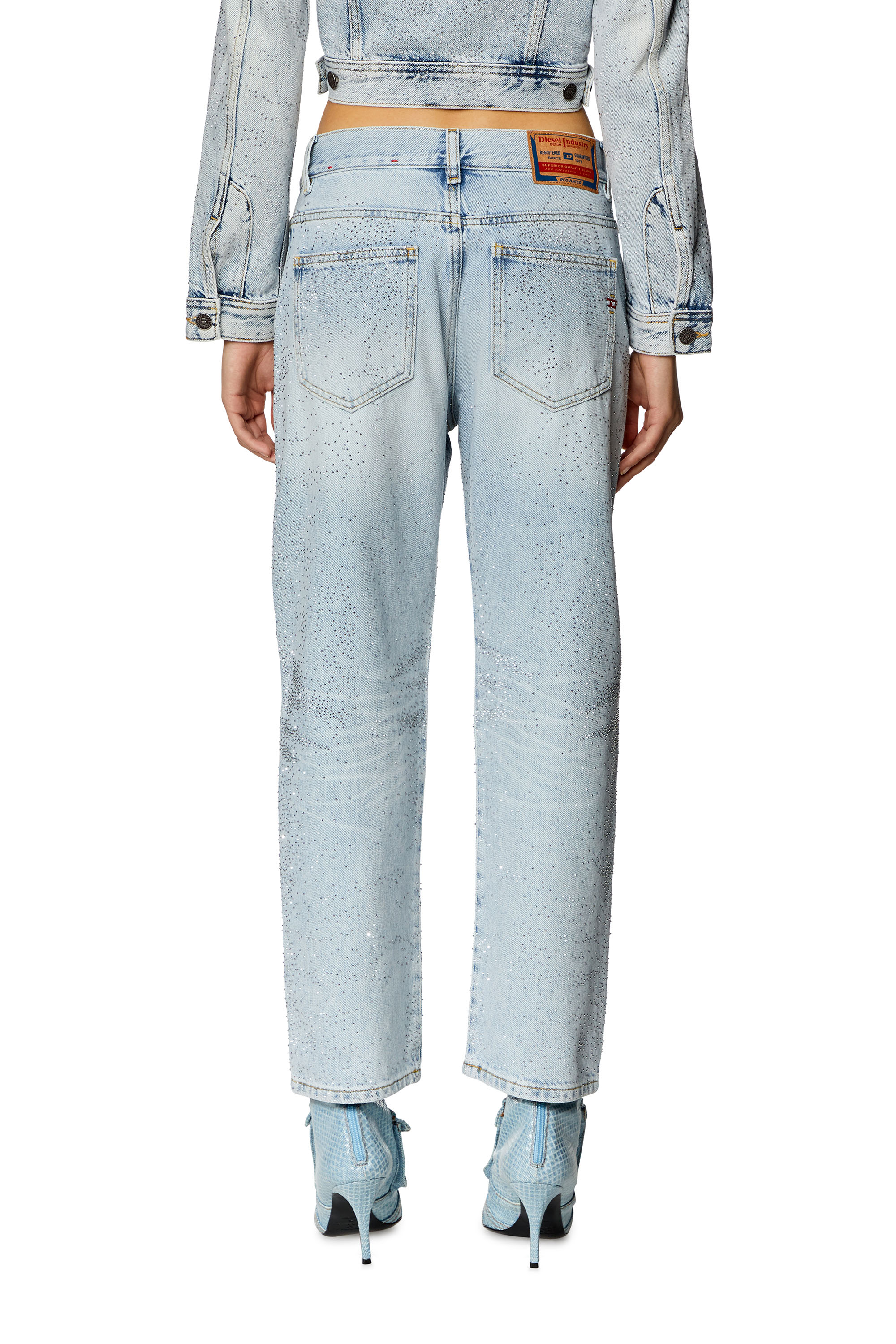 Diesel - Female's Boyfriend Jeans 2016 D-Air 09I86, ライトブルー - 4