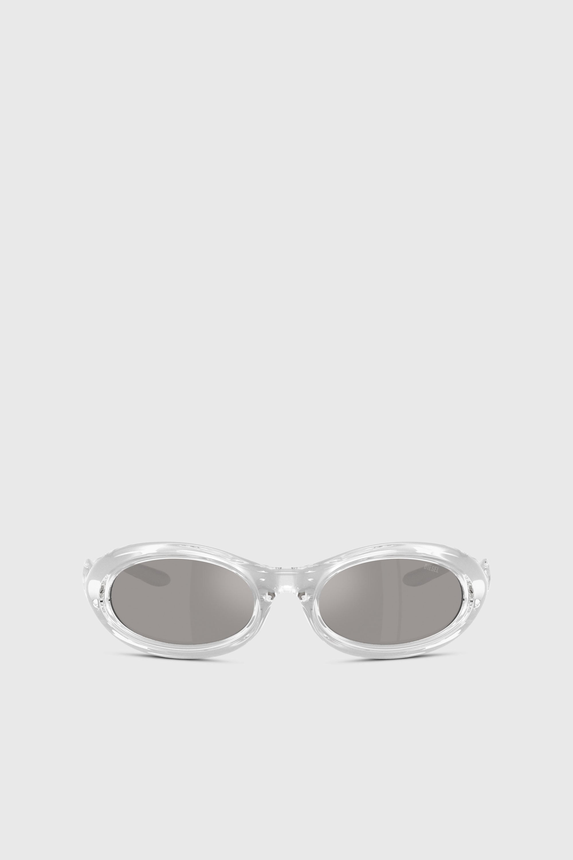Diesel - 0DL3011U, Unisex's Oval sunglasses in グレー - 2