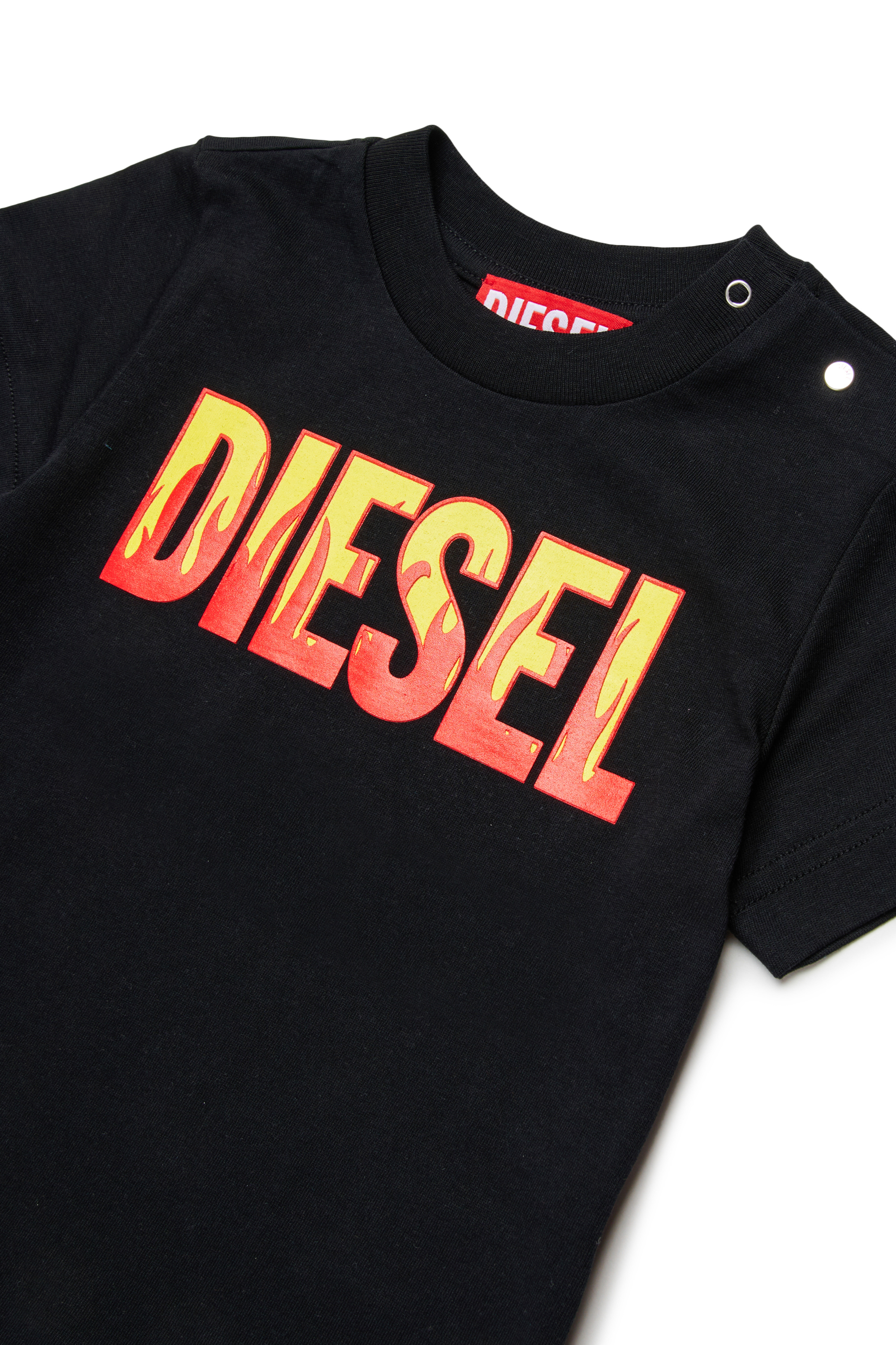 Diesel - TDIRB, Male's Tシャツ in ブラック - 3