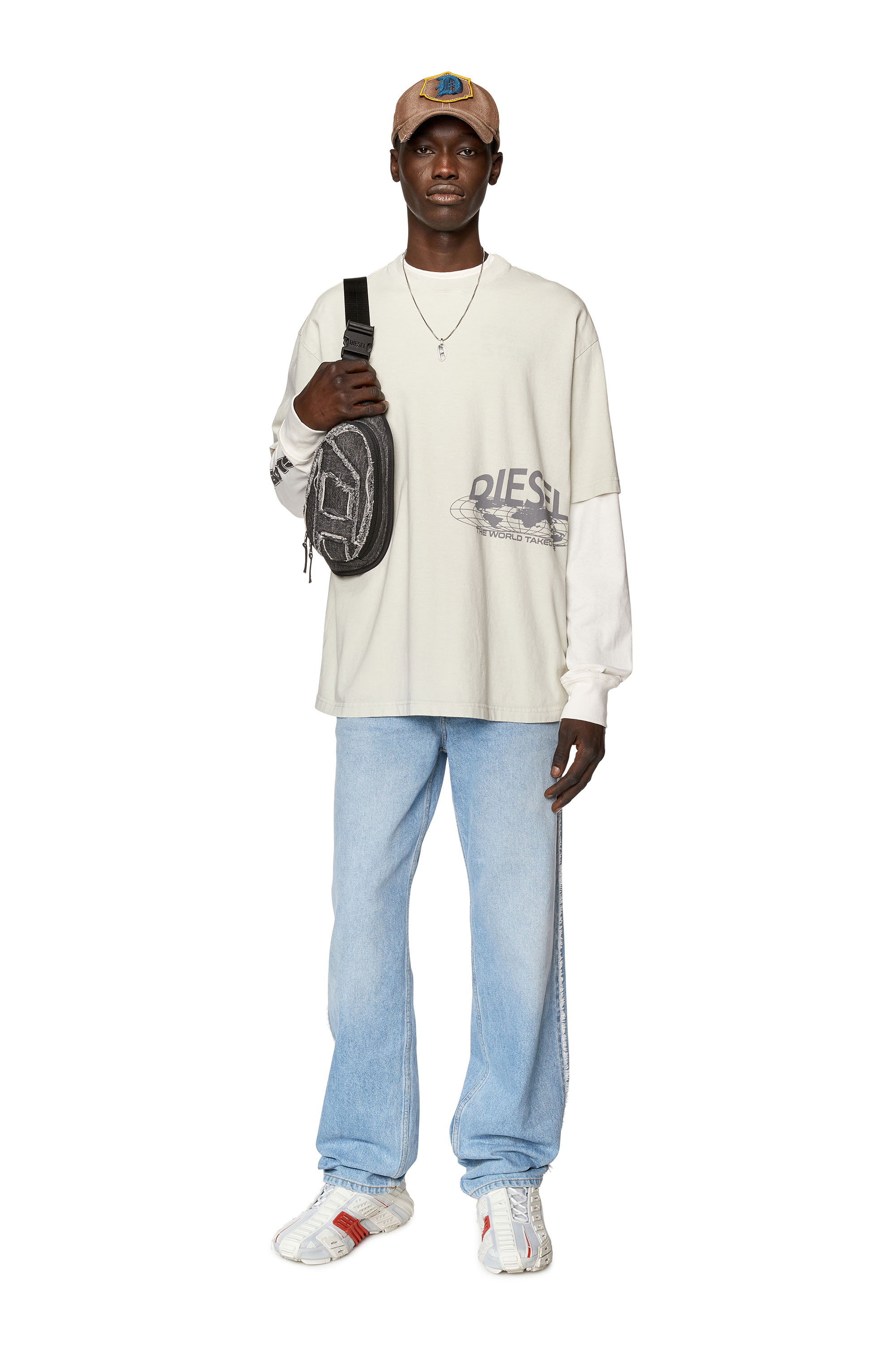 Diesel - T-WASH-L5, ホワイト - Image 5