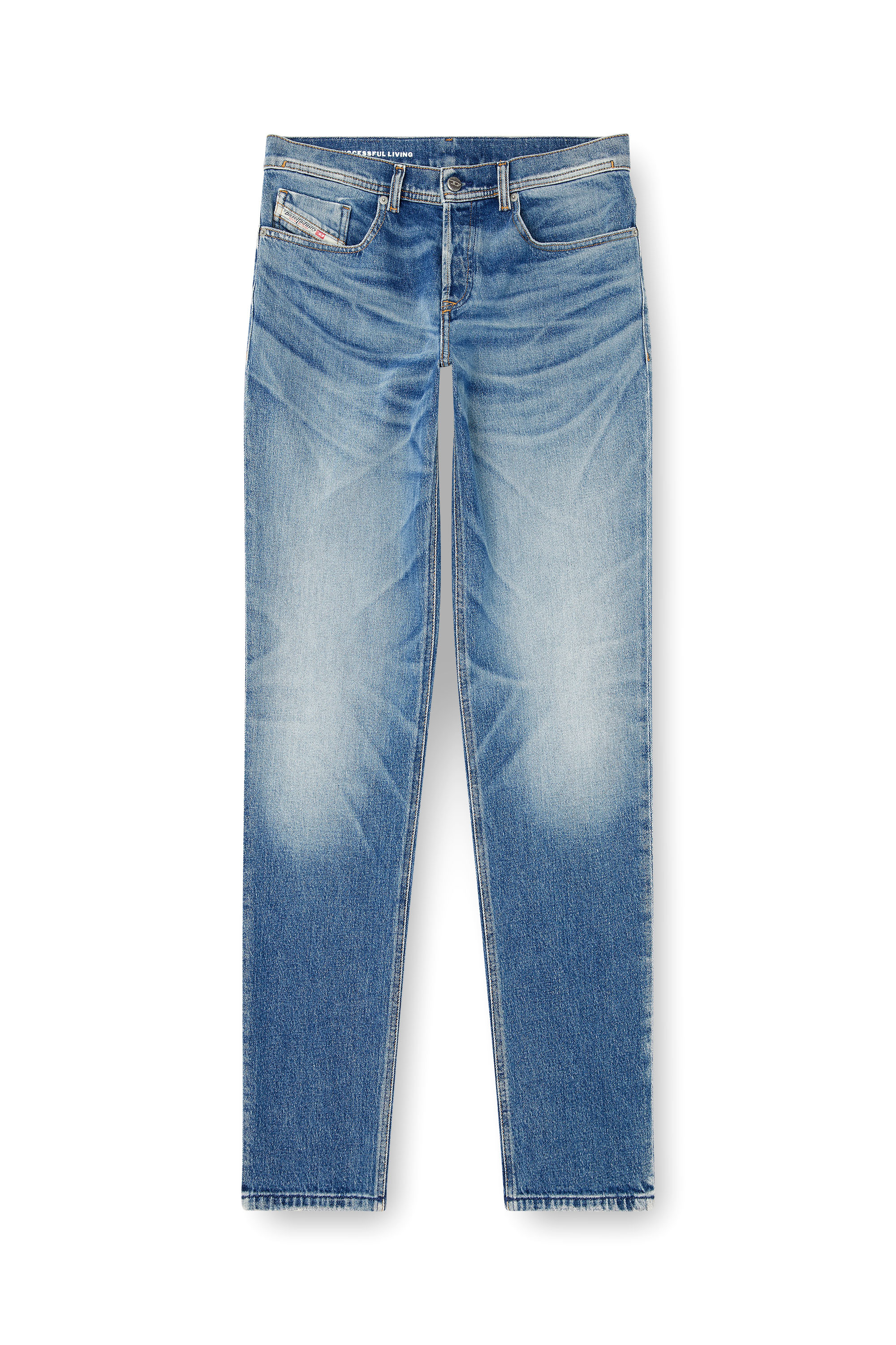 Diesel - Male's Regular Jeans 2023 D-Finitive 09M12, ミディアムブルー - 2