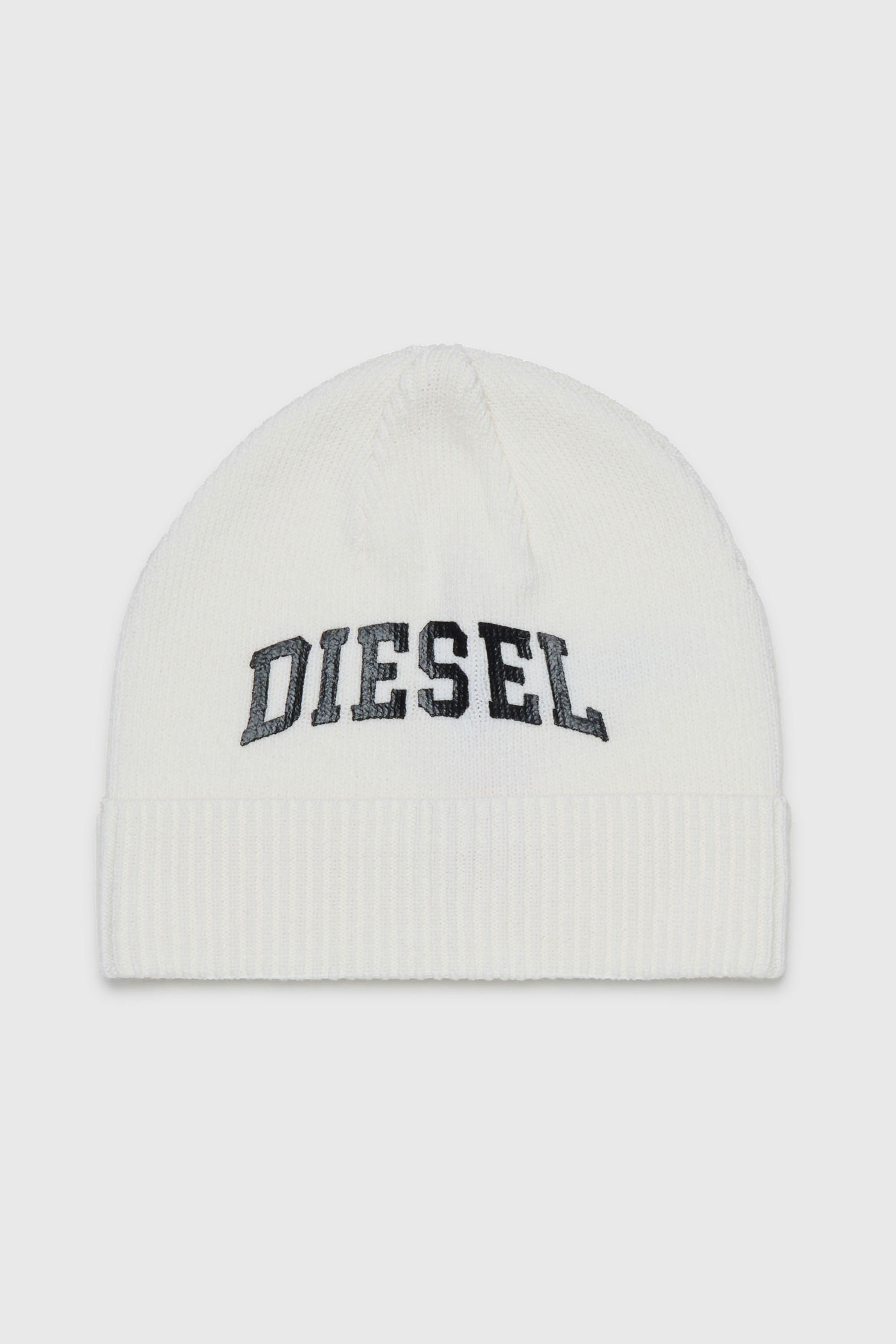 Diesel - FBAND, Unisex's ニットキャップ in ホワイト - 1