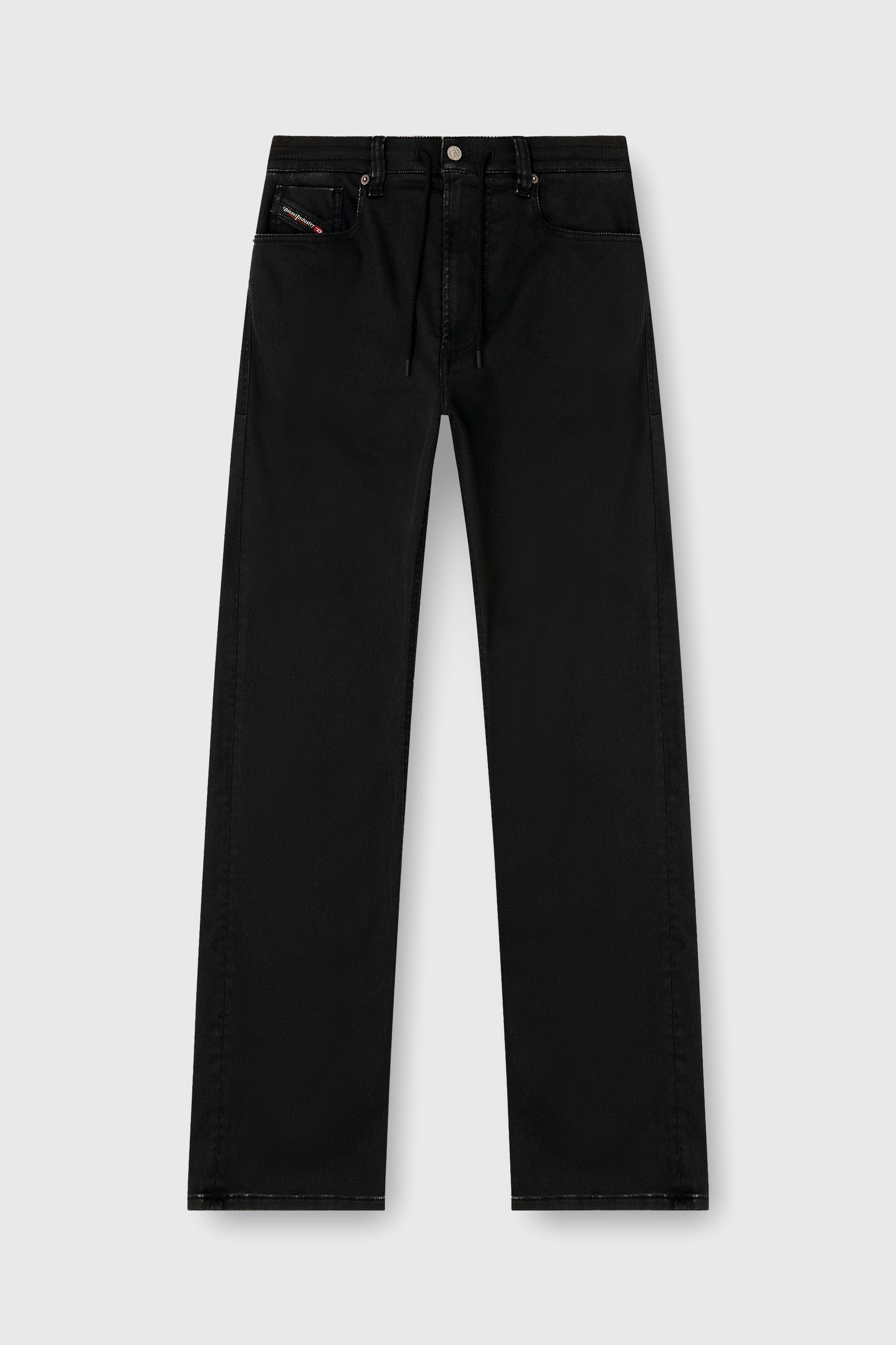 Diesel - Male's Relaxed 2080 D-Reel Joggjeans&reg; 09N90, ブラック/ダークグレー - 3