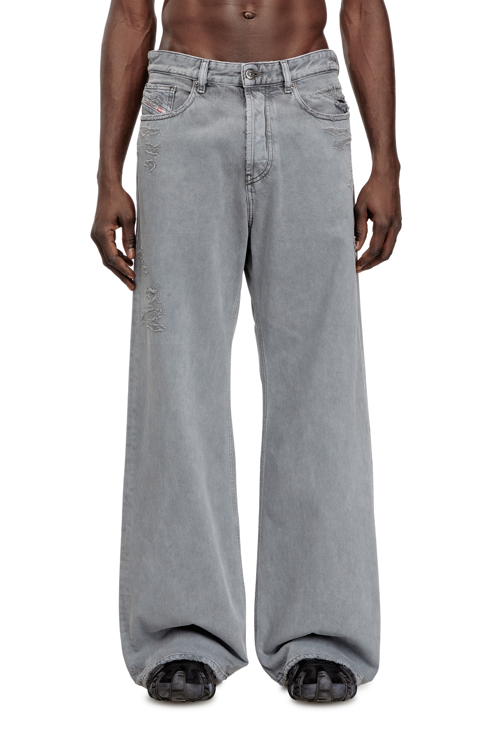 Diesel - Male's Relaxed Jeans D-Rise 09N26, グレー - 3