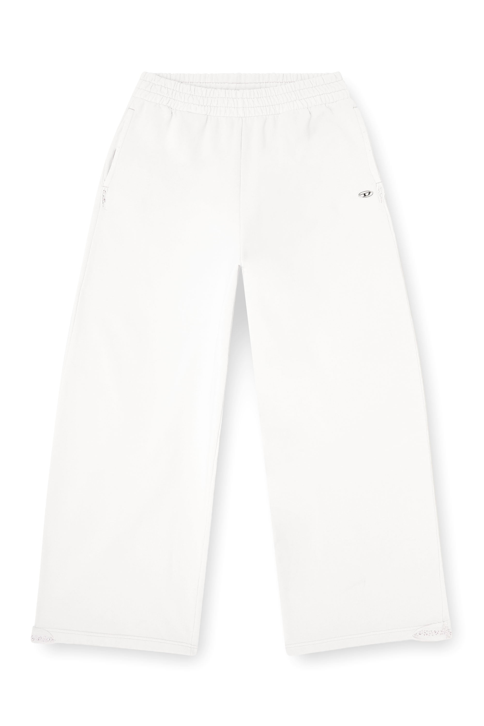 Diesel - P-ZENIA-CRYSTALS, Female's スウェットパンツ in ホワイト - 4